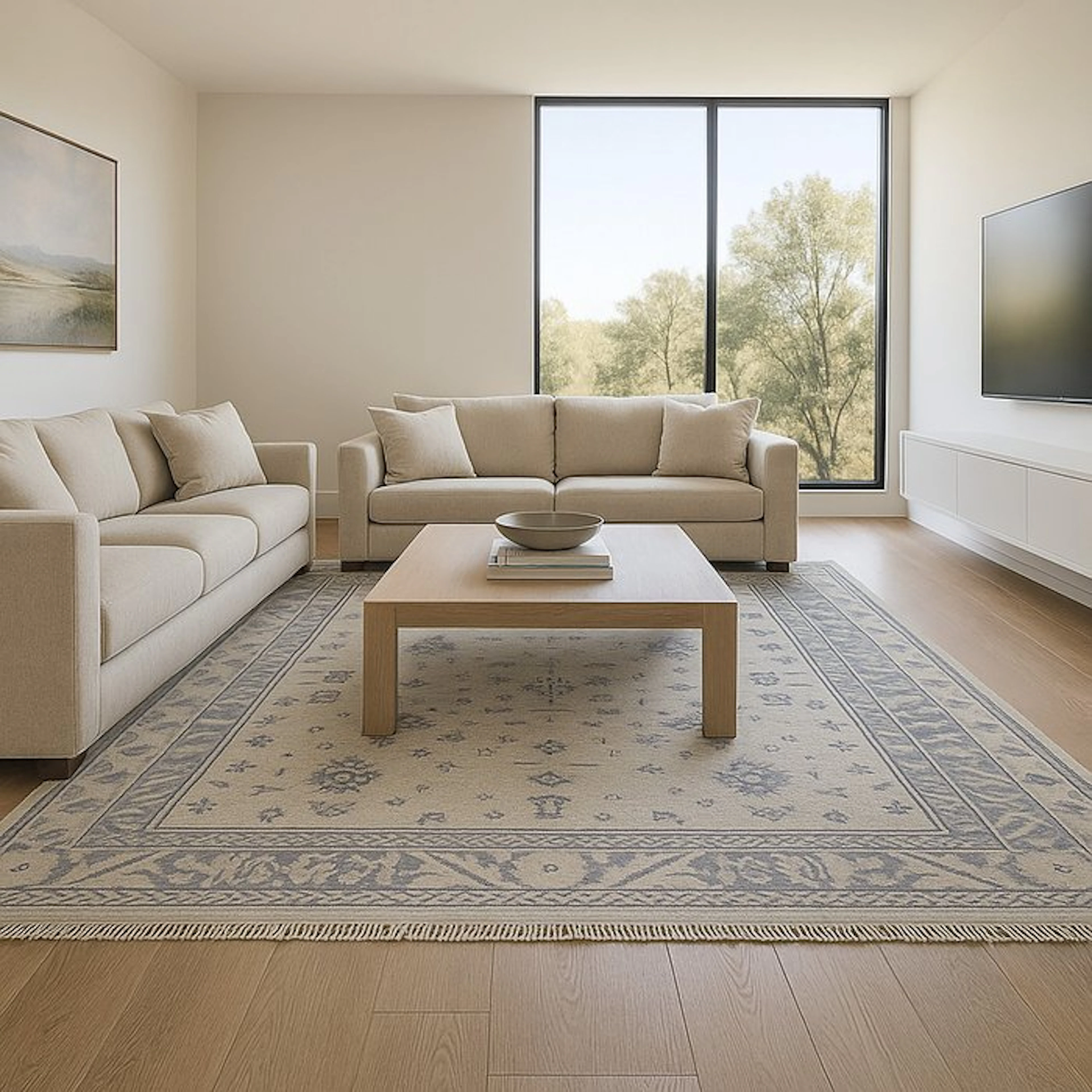 Ushak Modern - Rug - 400 cm - 300 cm