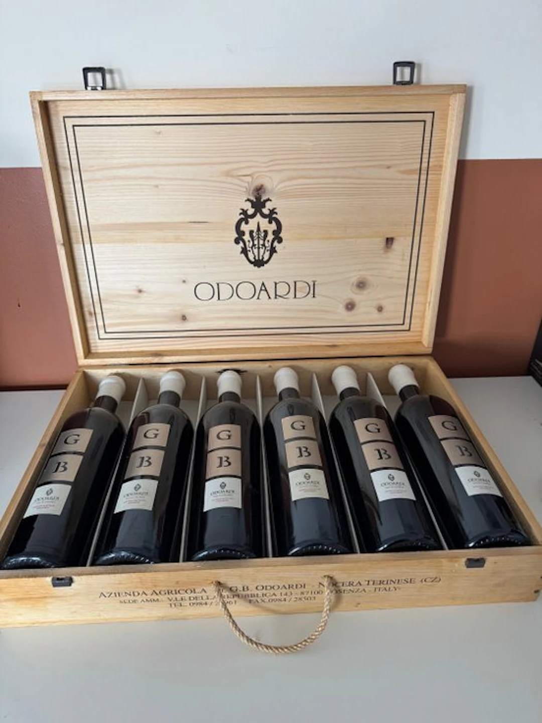 2011 Odoardi 'GB' Giovan Battista Odoardi Rosso...