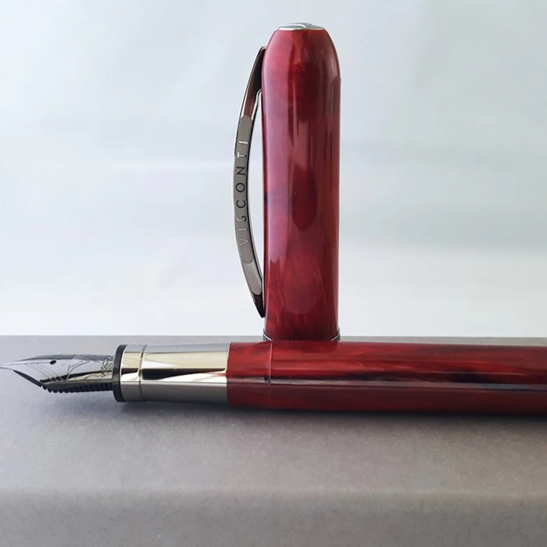 Visconti - Marble - Bordeaux - Black Silver - New - No...