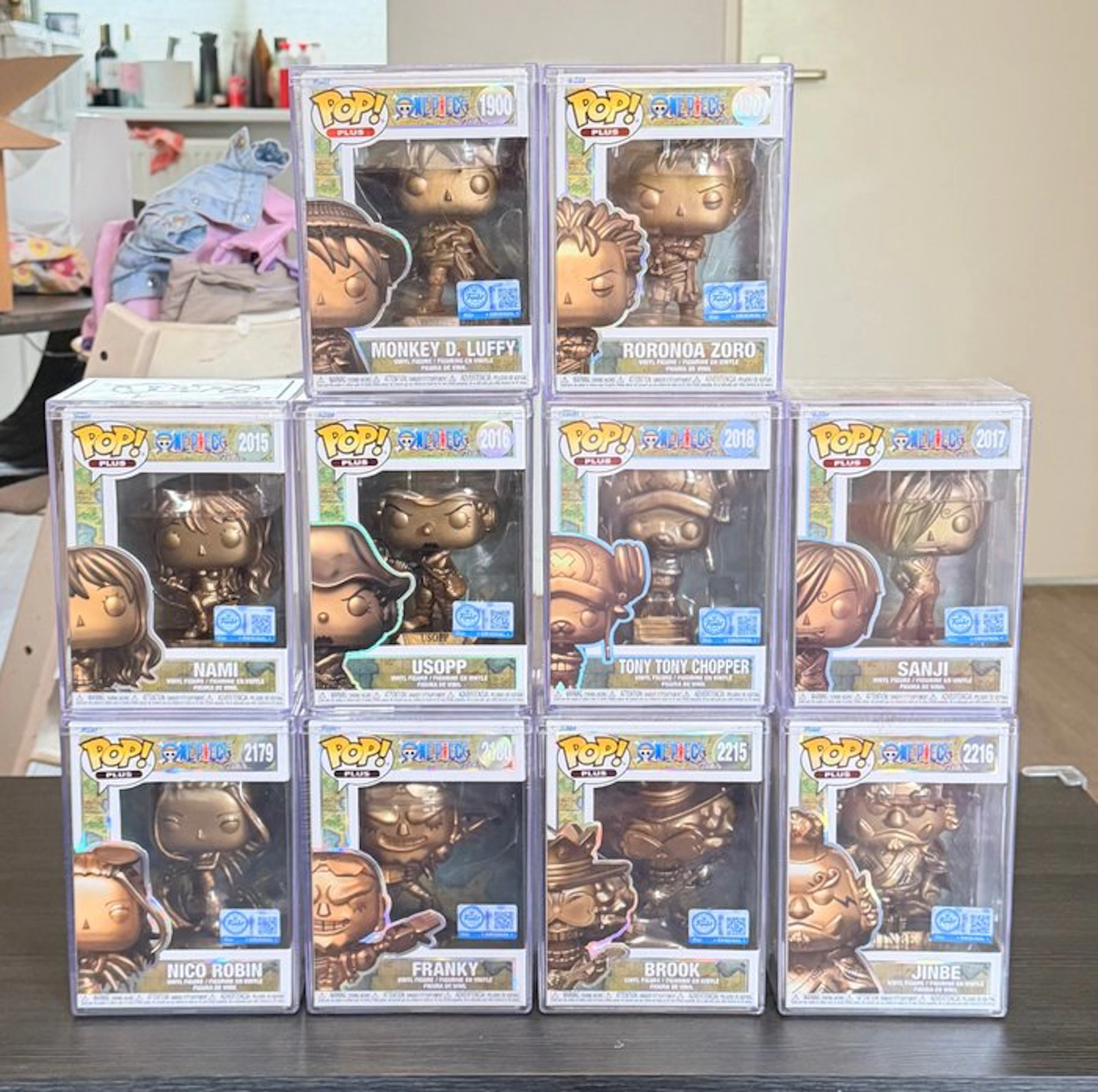 Funko - Funko Pop One Piece Bronze Statue line FULL SET - 2020+ - Vietnam