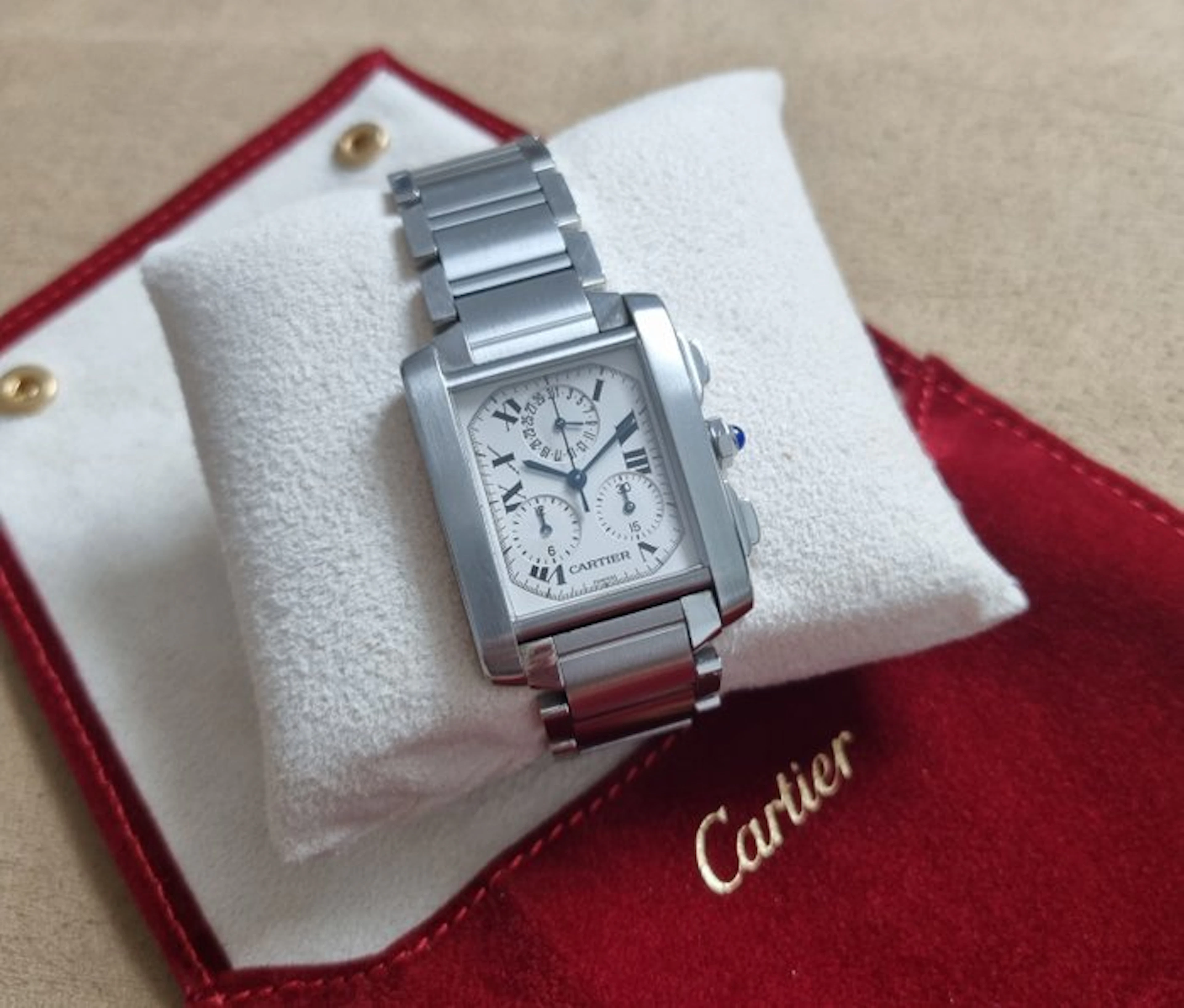 Cartier - Tank Française - 2303 - Men - 2000-2010