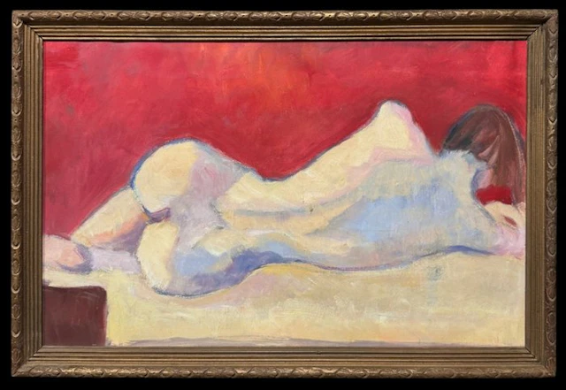 École de Paris (c. 1960) - Embrassée par le Soleil