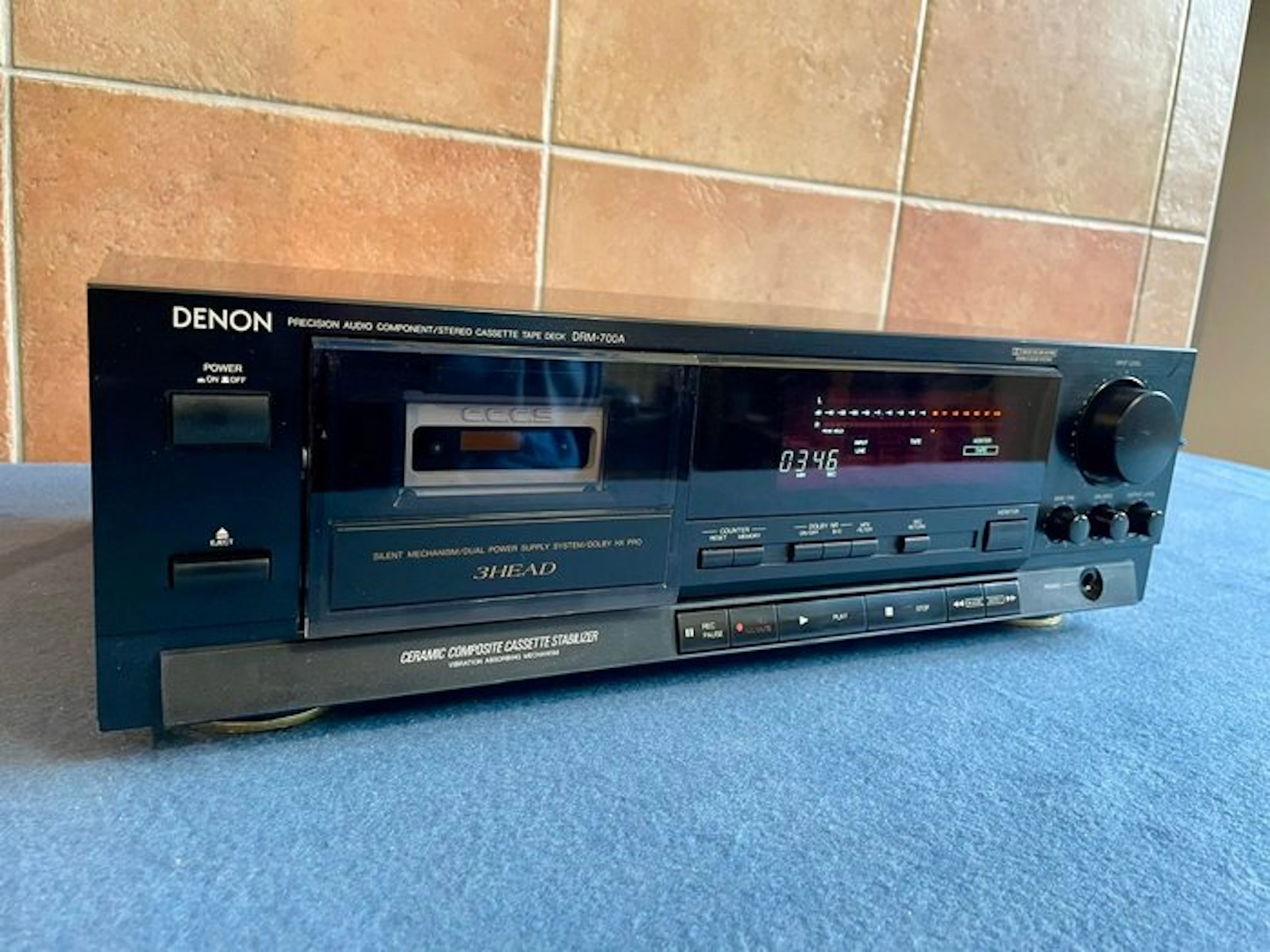 Denon - DRM-700A - 3 head Cassette recorder-player