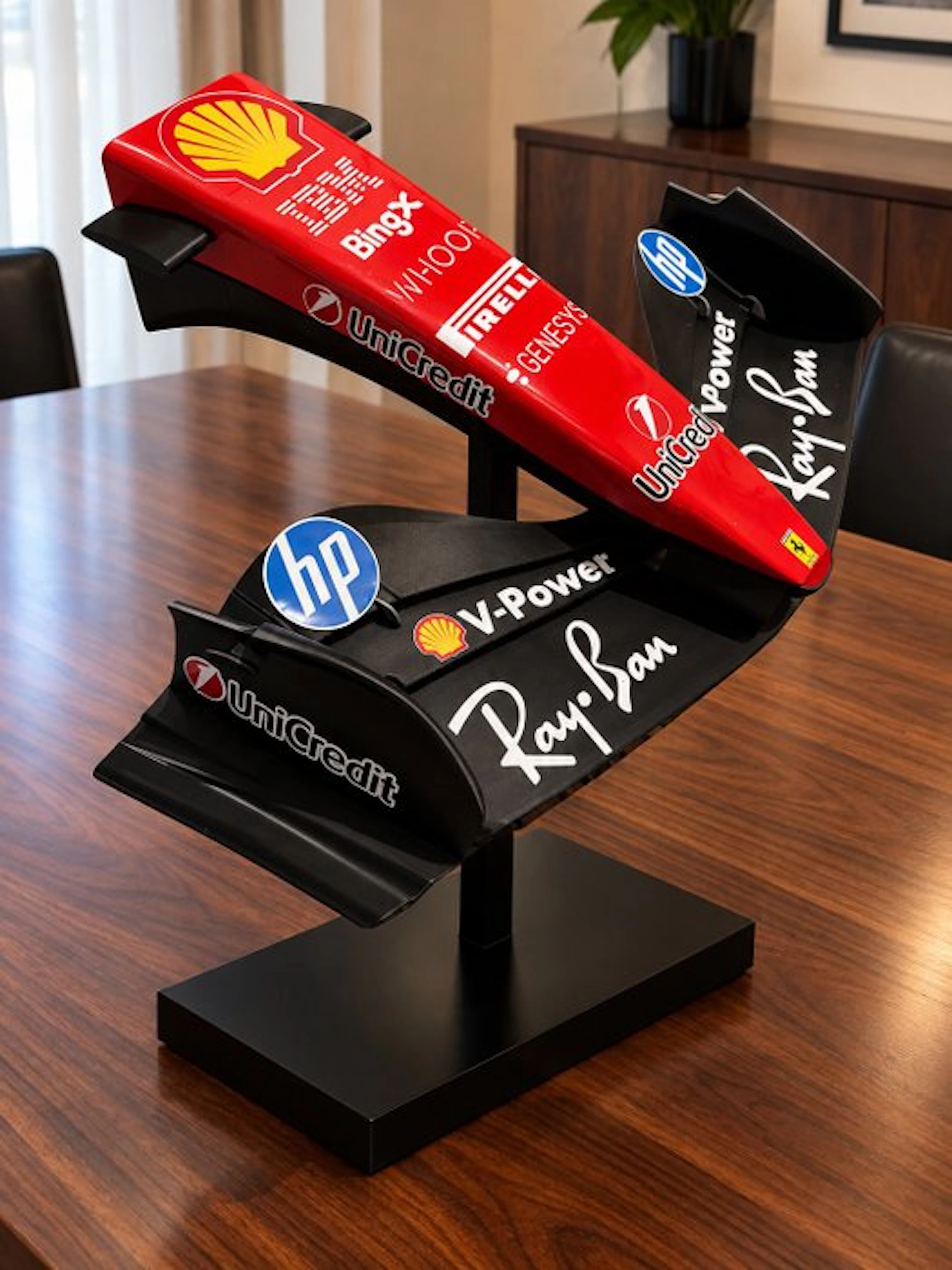 Scale model front nose