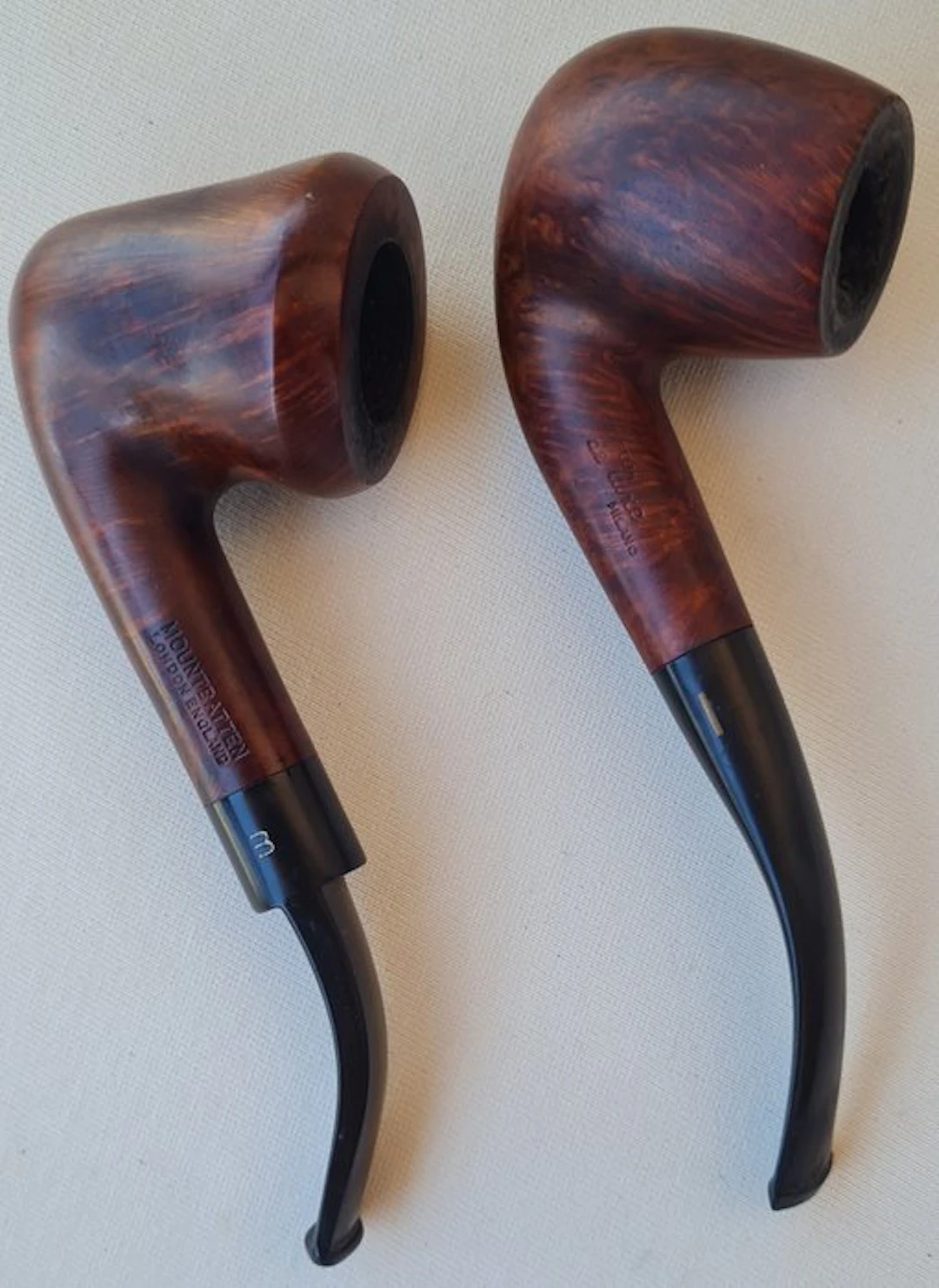 SAVINELLI Italy MOUNTBATTEN England - 602 - 276 - Pipe - Wood, Briar - (2)