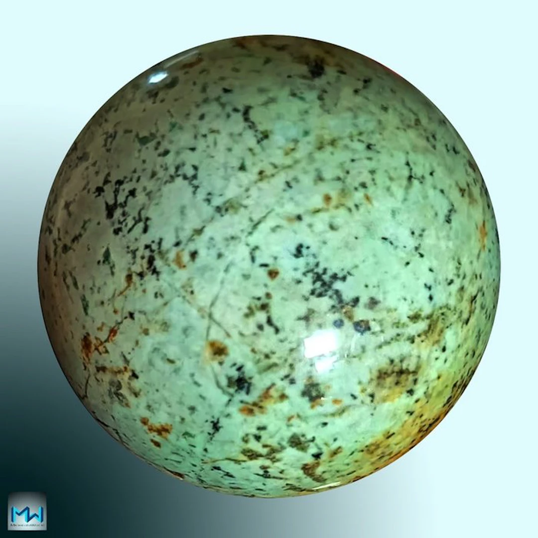 Magnificent Natural Turquoise Sphere