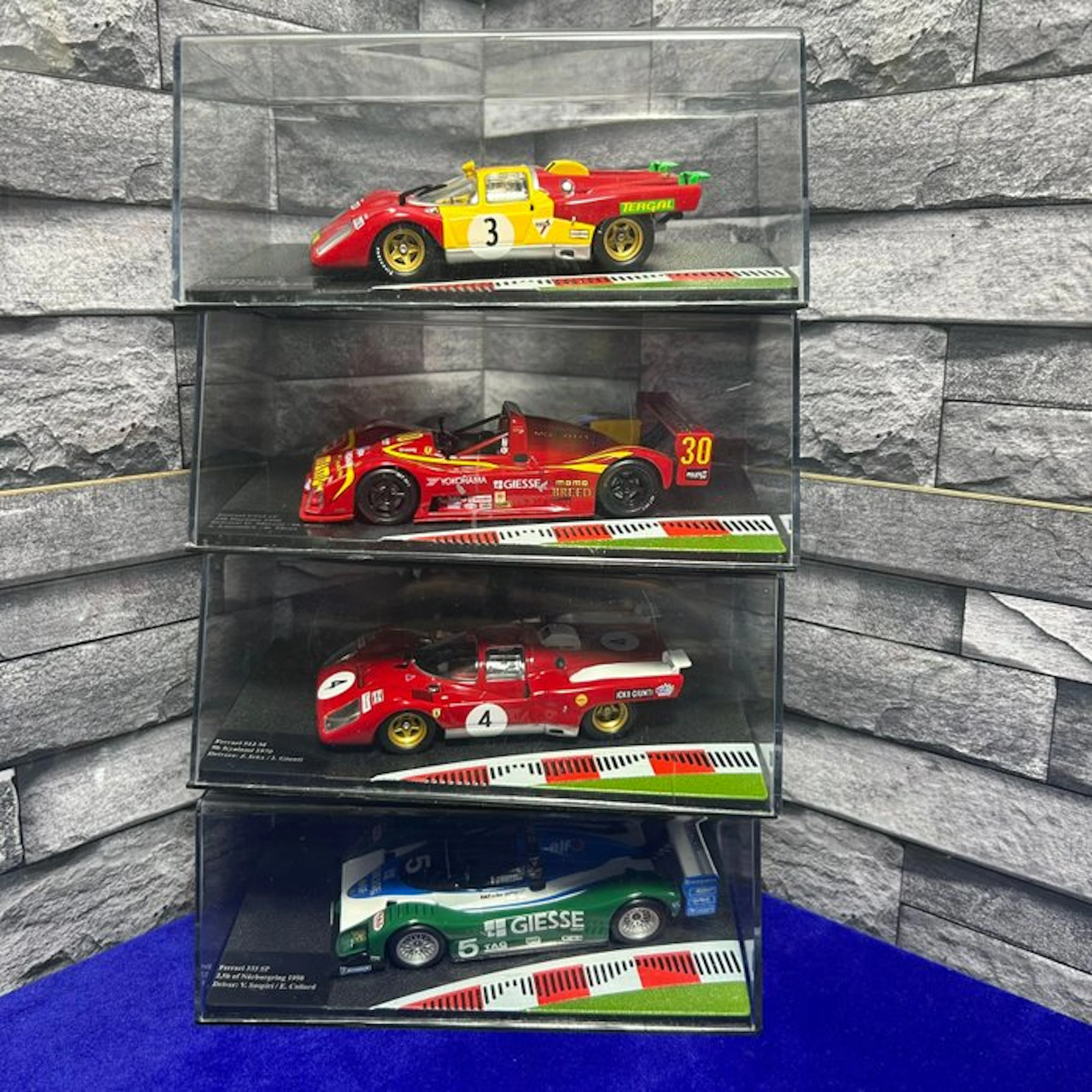 Altaya 1:43 - Model race car (4) - Lotto 4 modellini in...