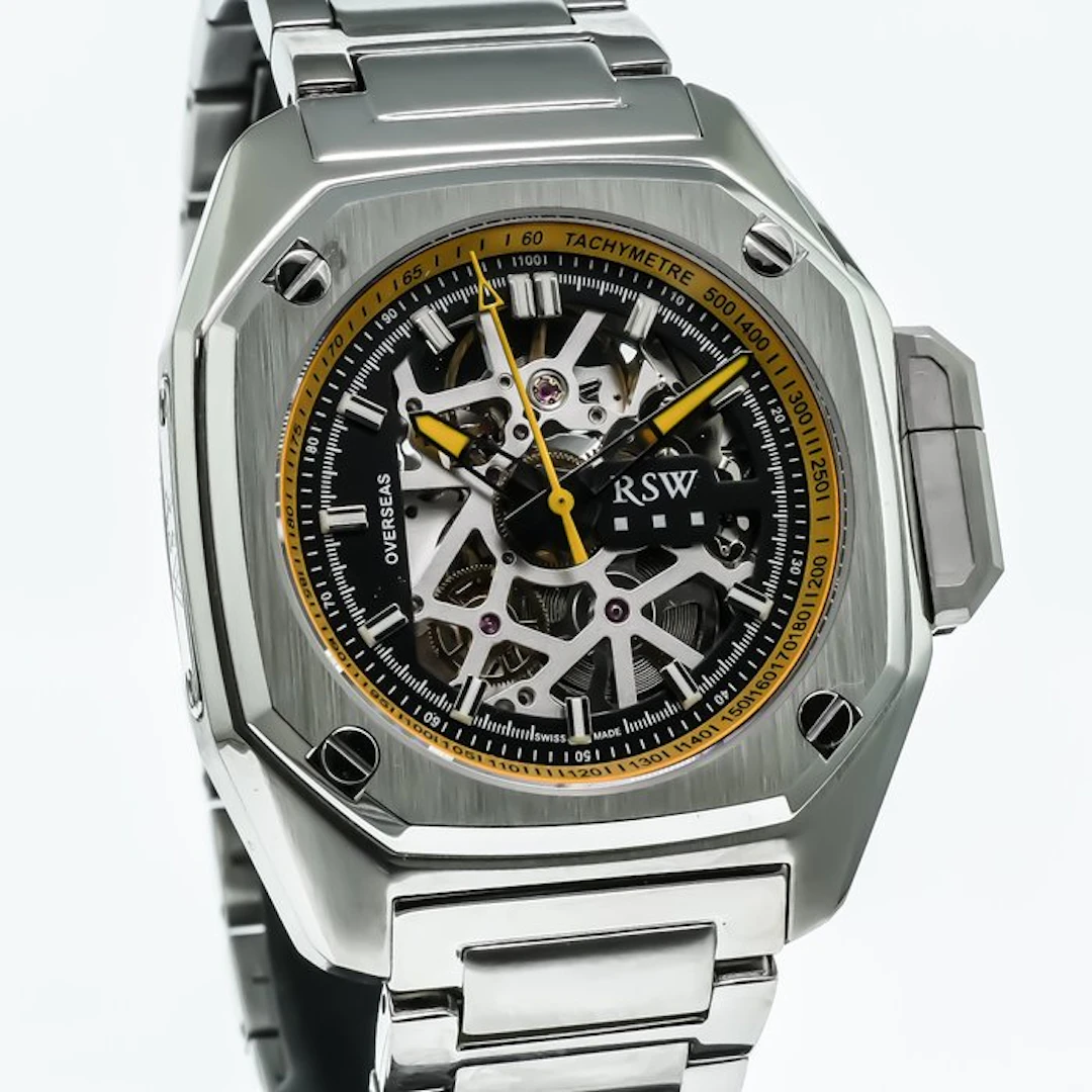 RSW - Overseas Swiss Automatic Watch - RSWA158SK-SS-14...