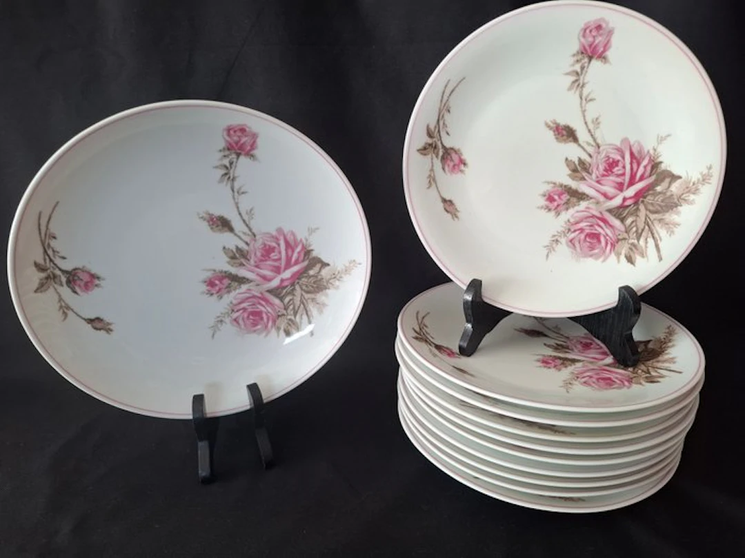 Achille Carpenet - Dessert service (11) - Porcelain - The...