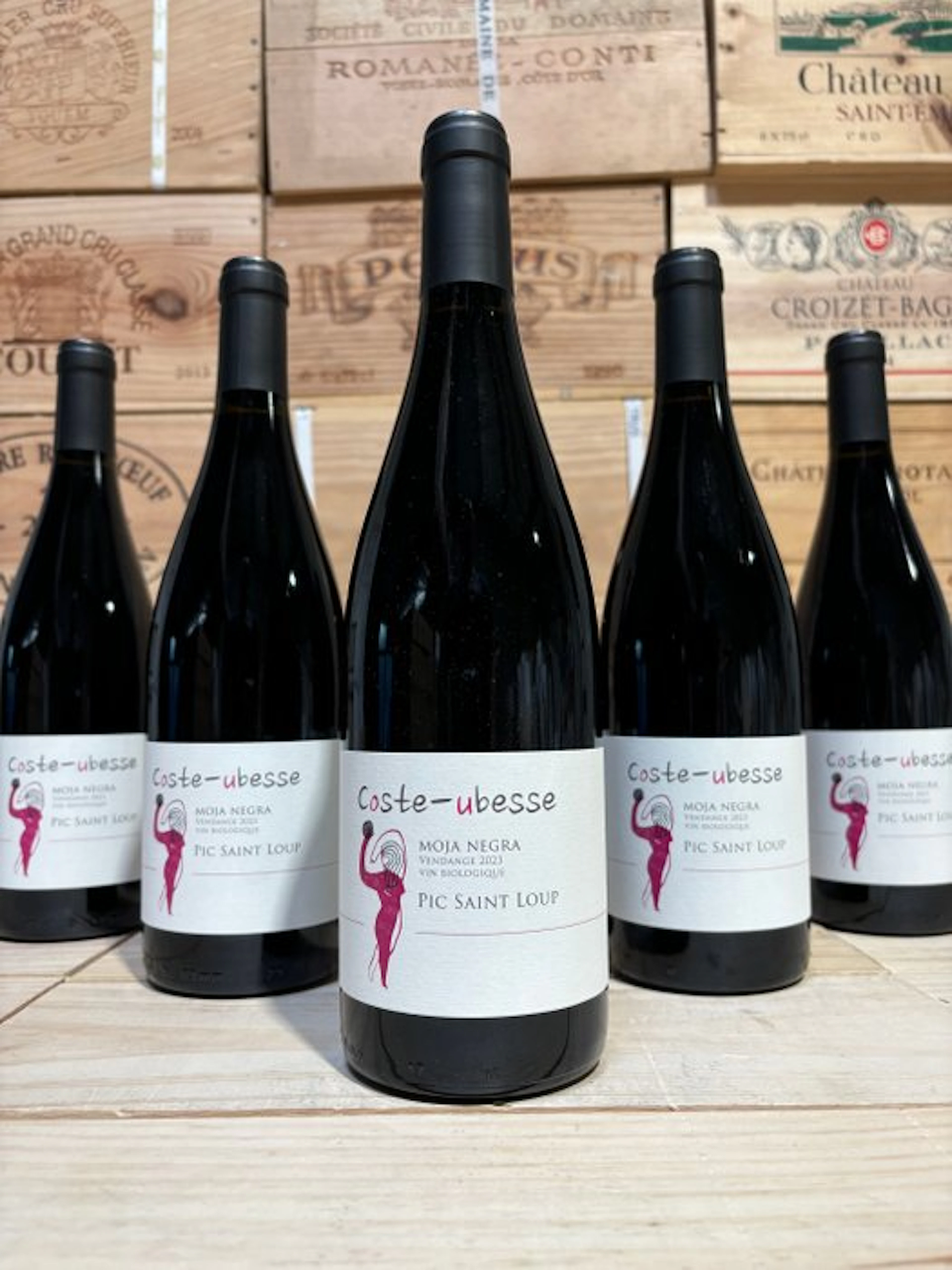 2023 Domaine Coste-Ubesse « Moja Negra » - Languedoc - 6 Bottles (0.75L)