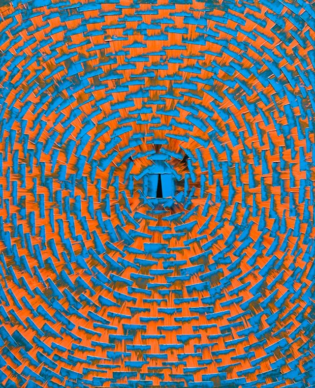 Aykaz Arzumanyan - Rose - 1123 - Abstraction géométrique