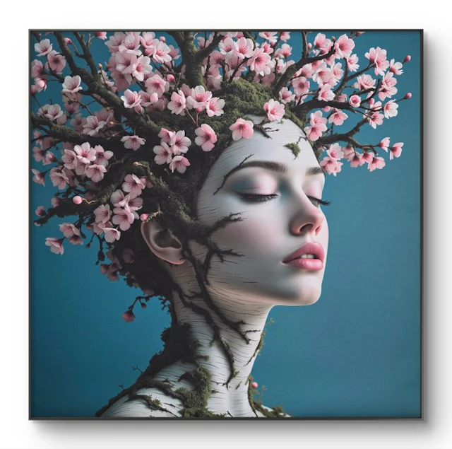 Nicole Lubbers - Petal princes XL