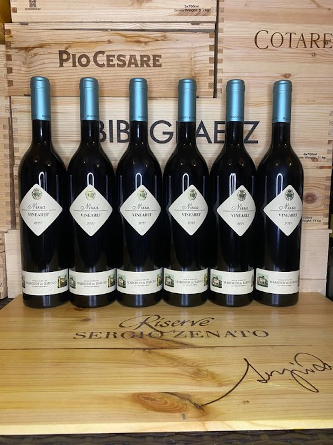 2021 Marchesi di Barolo, Nizza Vinearei - Piedmont DOCG - 6 Bottles (0.75L)