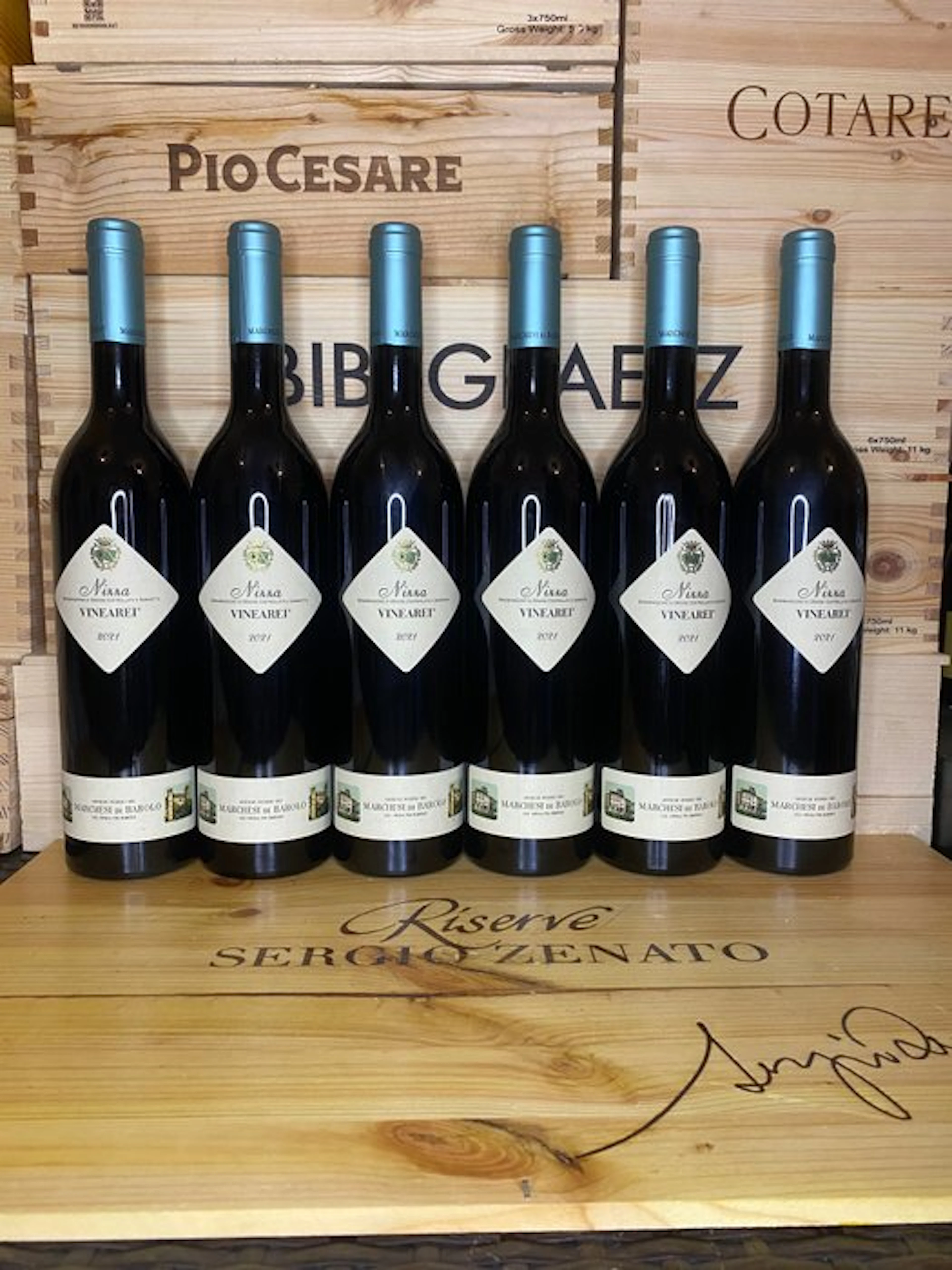 2021 Marchesi di Barolo, Nizza Vinearei - Piedmont DOCG - 6 Bottles (0.75L)