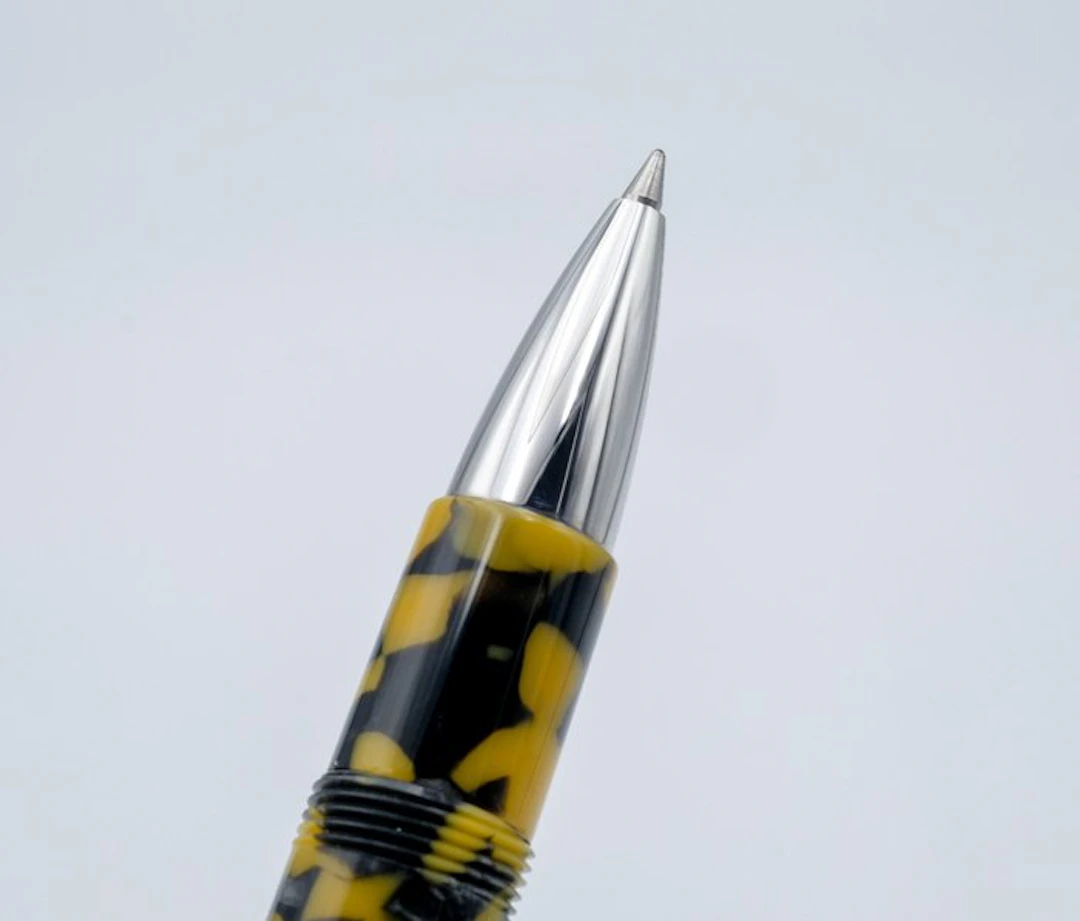 Tibaldi - Perfecta - BI-CO Black & Yellow - Roller ball pen