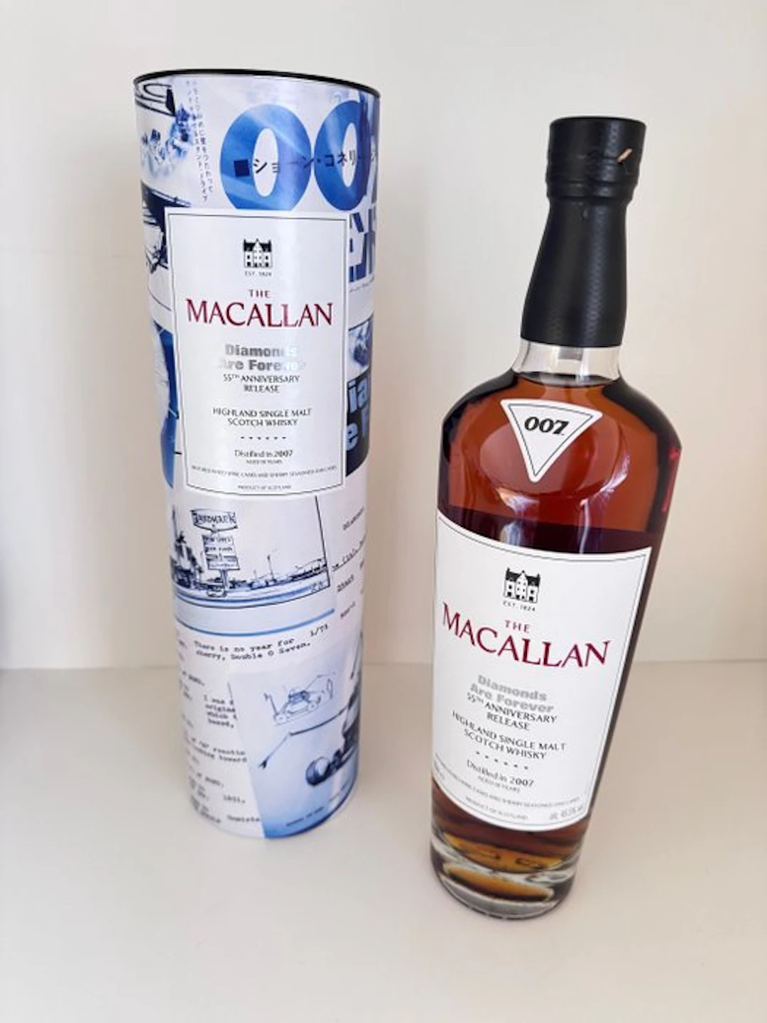 Macallan 2007 18 years old Diamonds Are Forever 55th...
