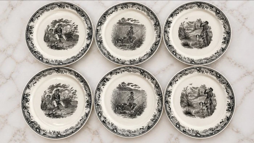Villeroy & Boch - 6 Assiettes Plates - Table service for...