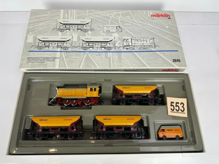 Märklin H0 - 2845 - Train set (1) - Railbouw Leerdam train set | Barnebys