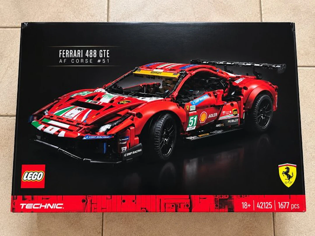 LEGO Bricks - Ferrari 488 GTE 42125