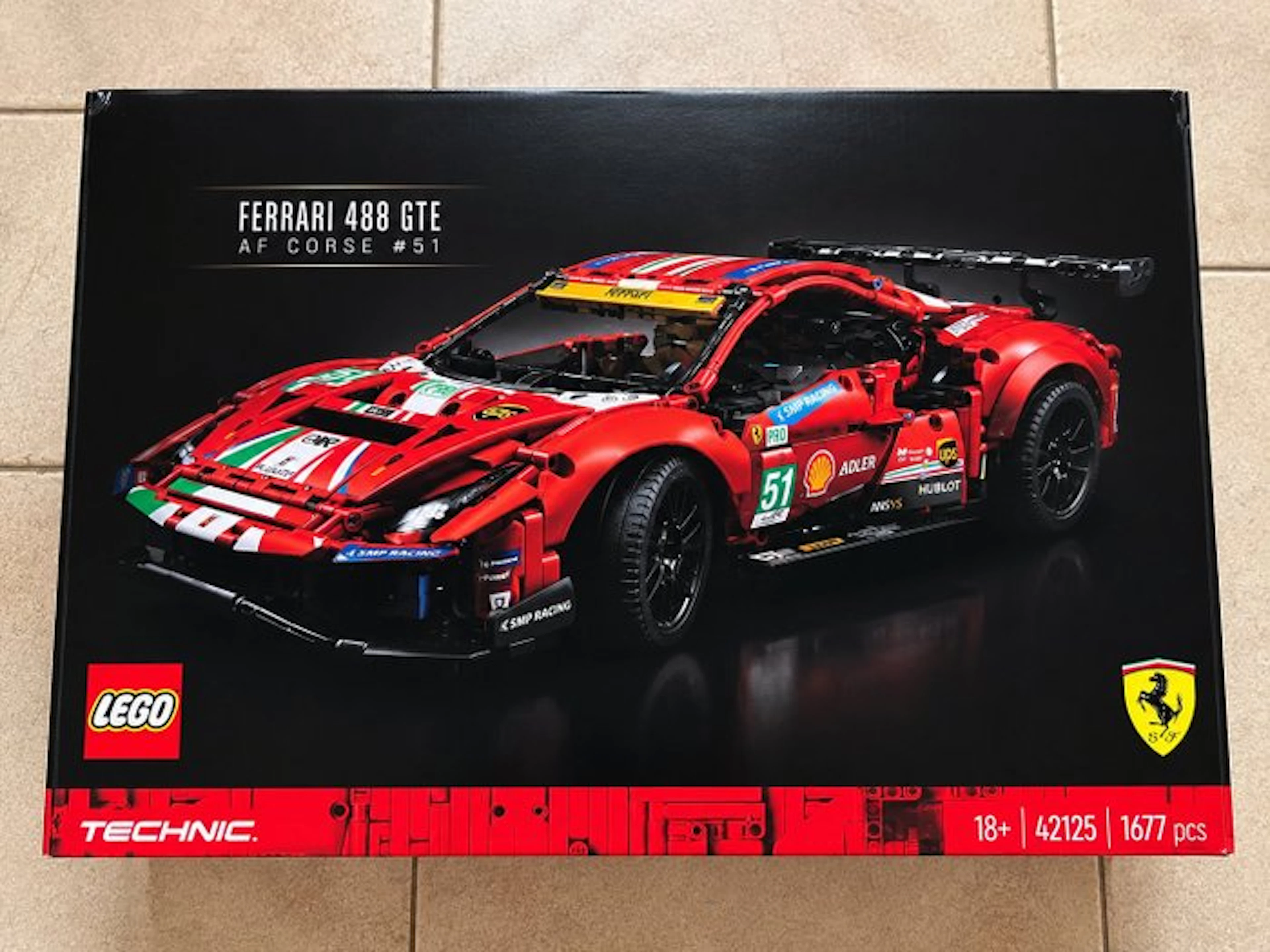 LEGO Bricks - Ferrari 488 GTE 42125