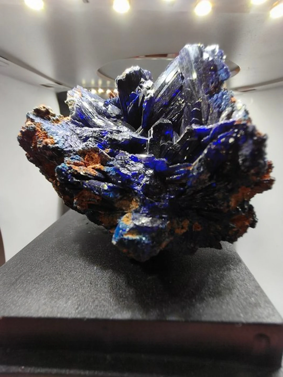 Exceptional Azurite Specimen from Touissit