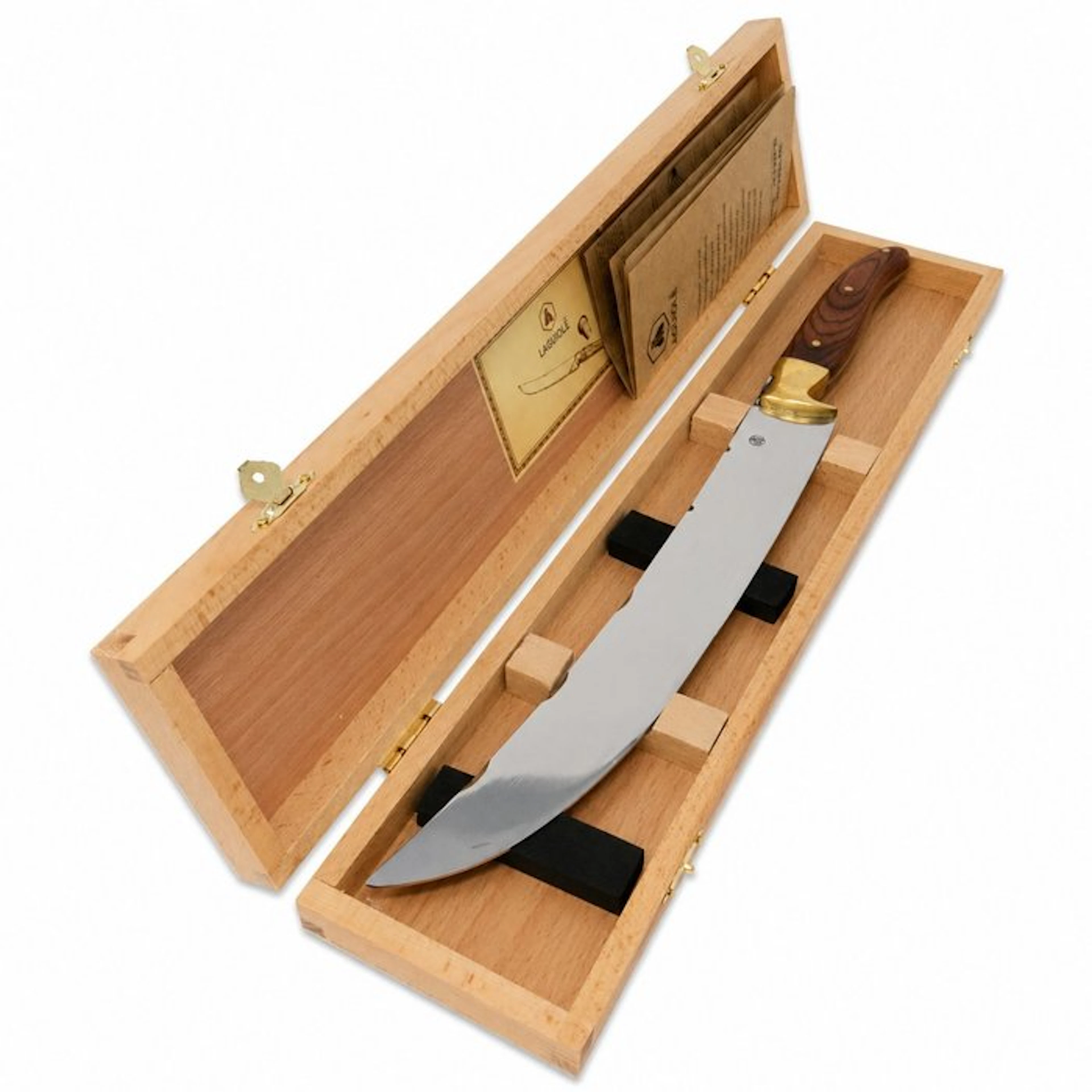 Laguiole Laguiole – Sciabola da Champagne con cofanetto...