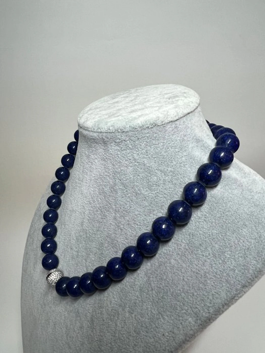 Lapis lazuli - Brass - Chain