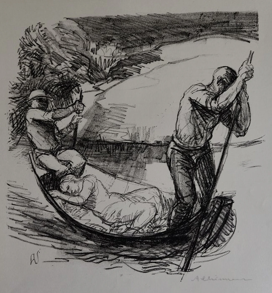 Adolf Schinnerer (1876–1949) - Boot