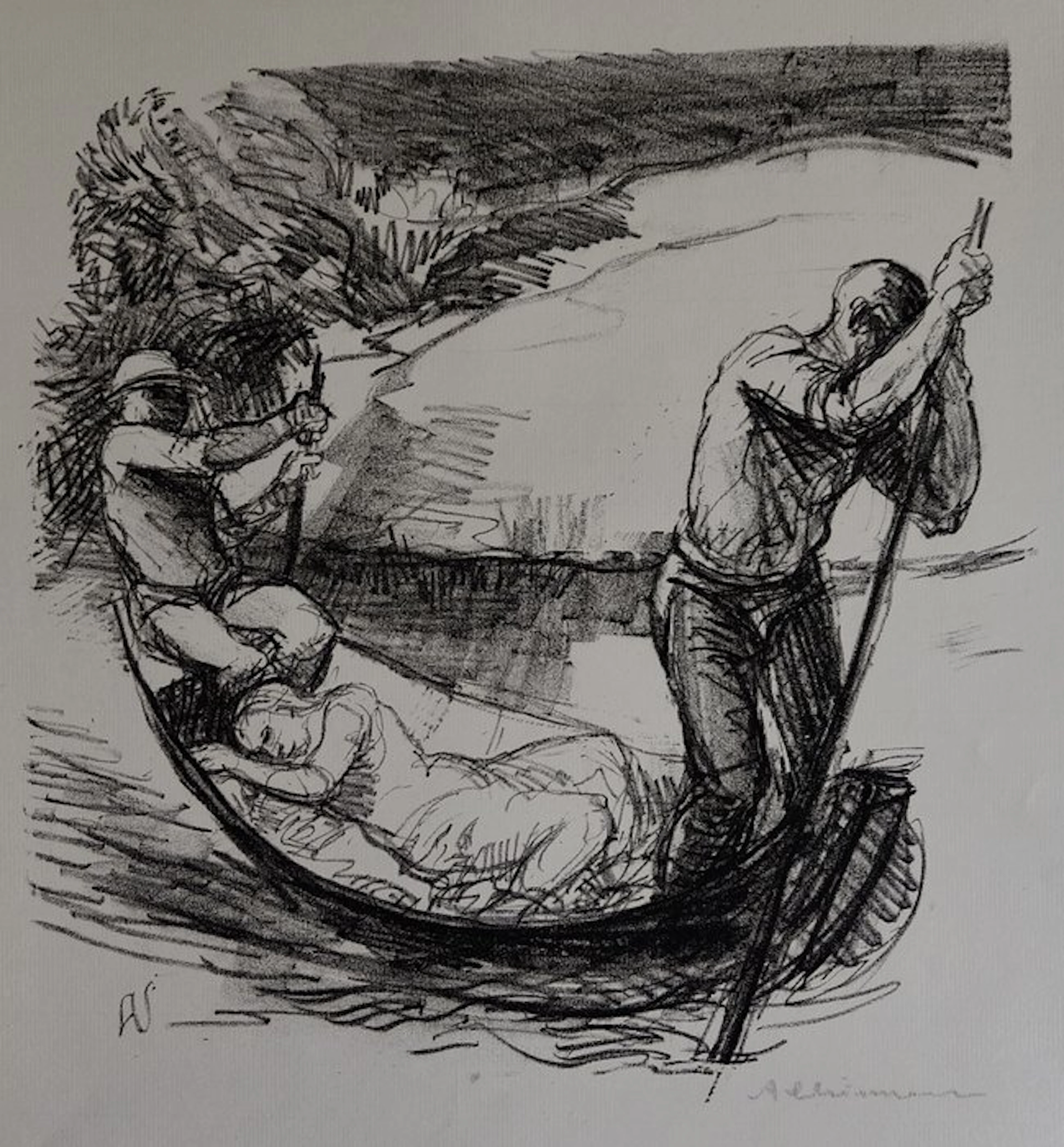 Adolf Schinnerer (1876–1949) - Boot