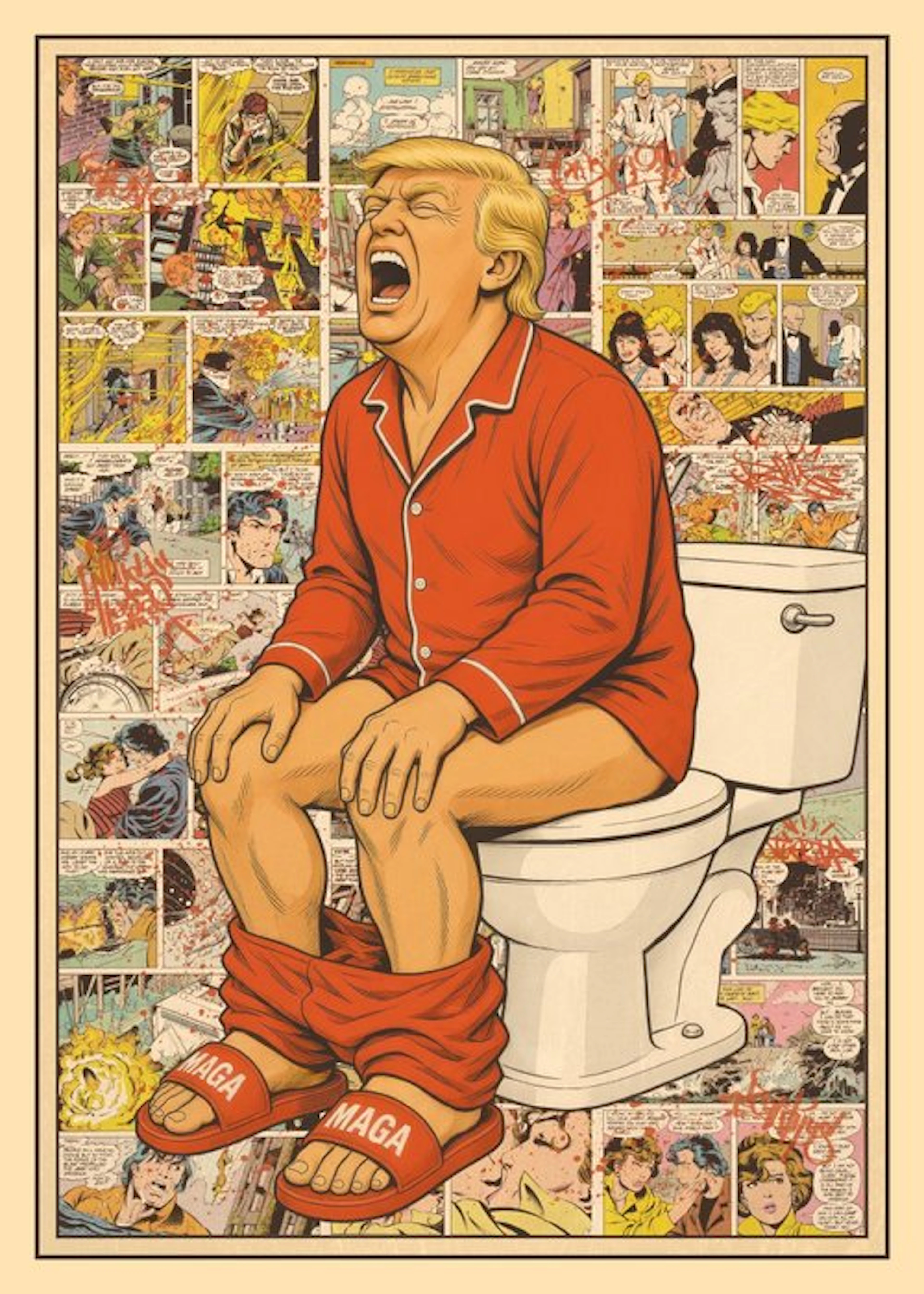 Kobalt - Super constipated - Trump (Comics series)