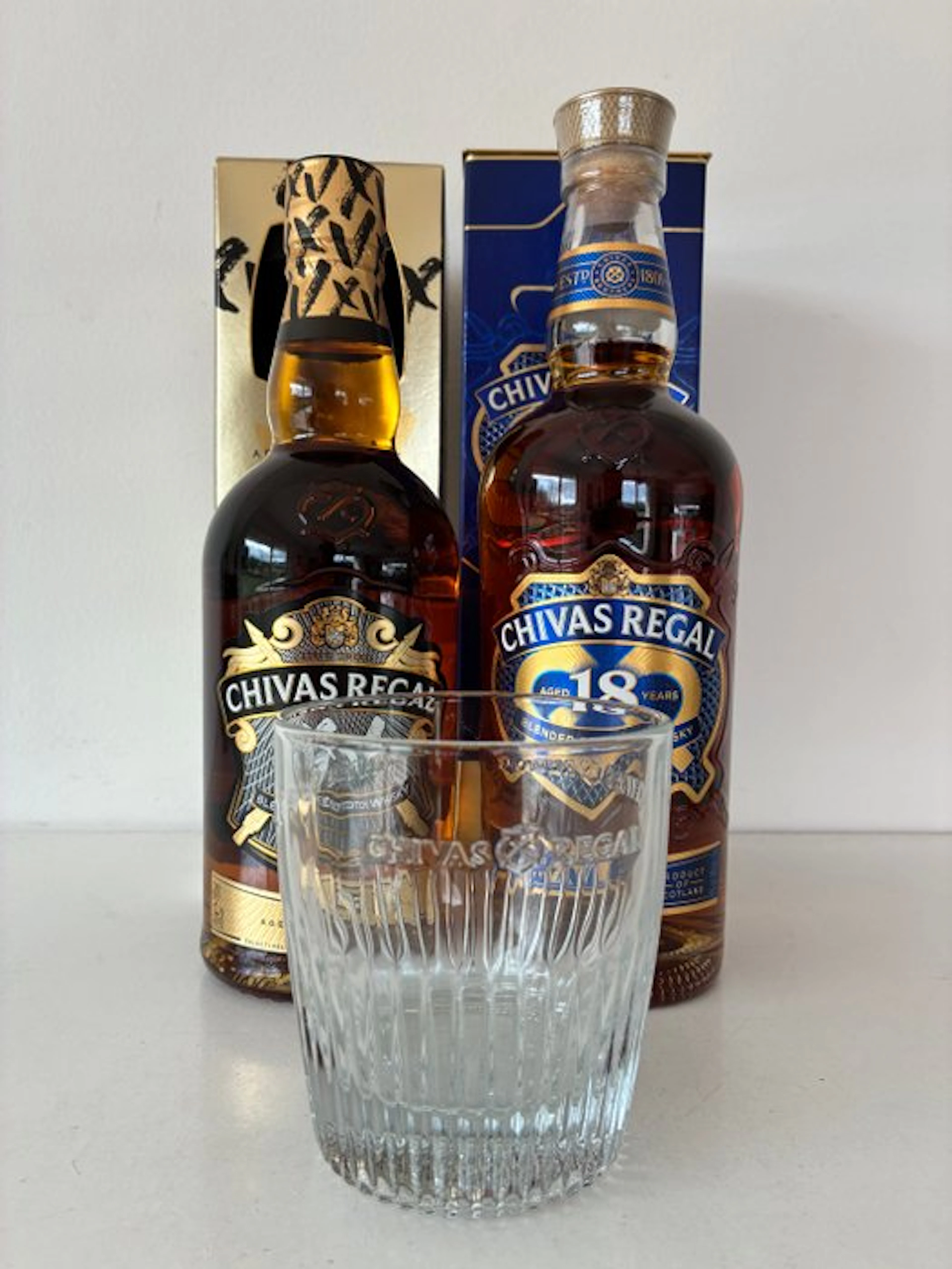 Chivas Regal 15yo & 18yo - 70cl - 2 bottles