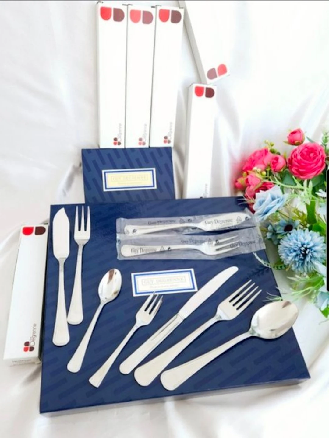 Guy Degrenne - Cutlery set (42) - Stainless steels