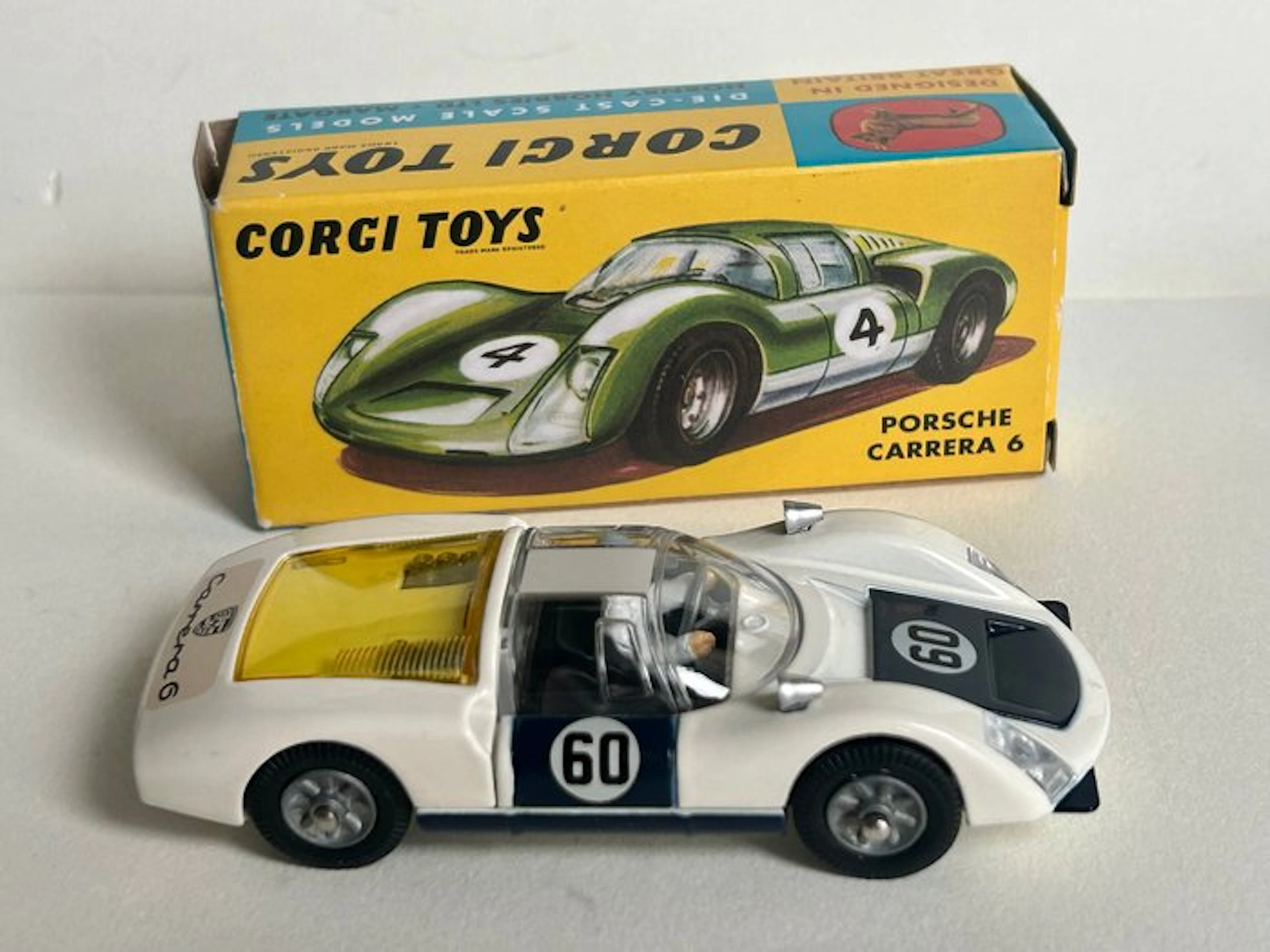 Corgi 1:43 - Model car - Er-edition Porsche Carrera 6 No...