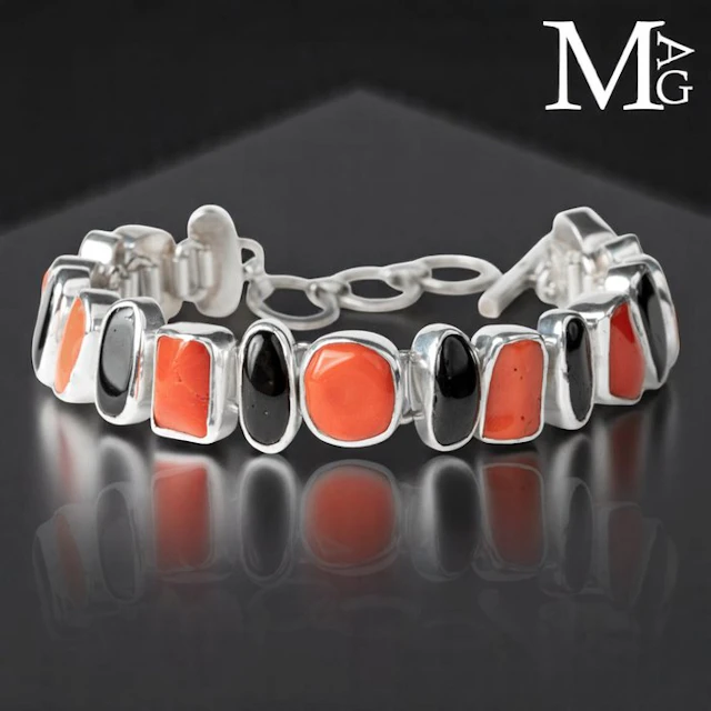925 Silver - Exclusive Italian Jewel - Silver bracelet...