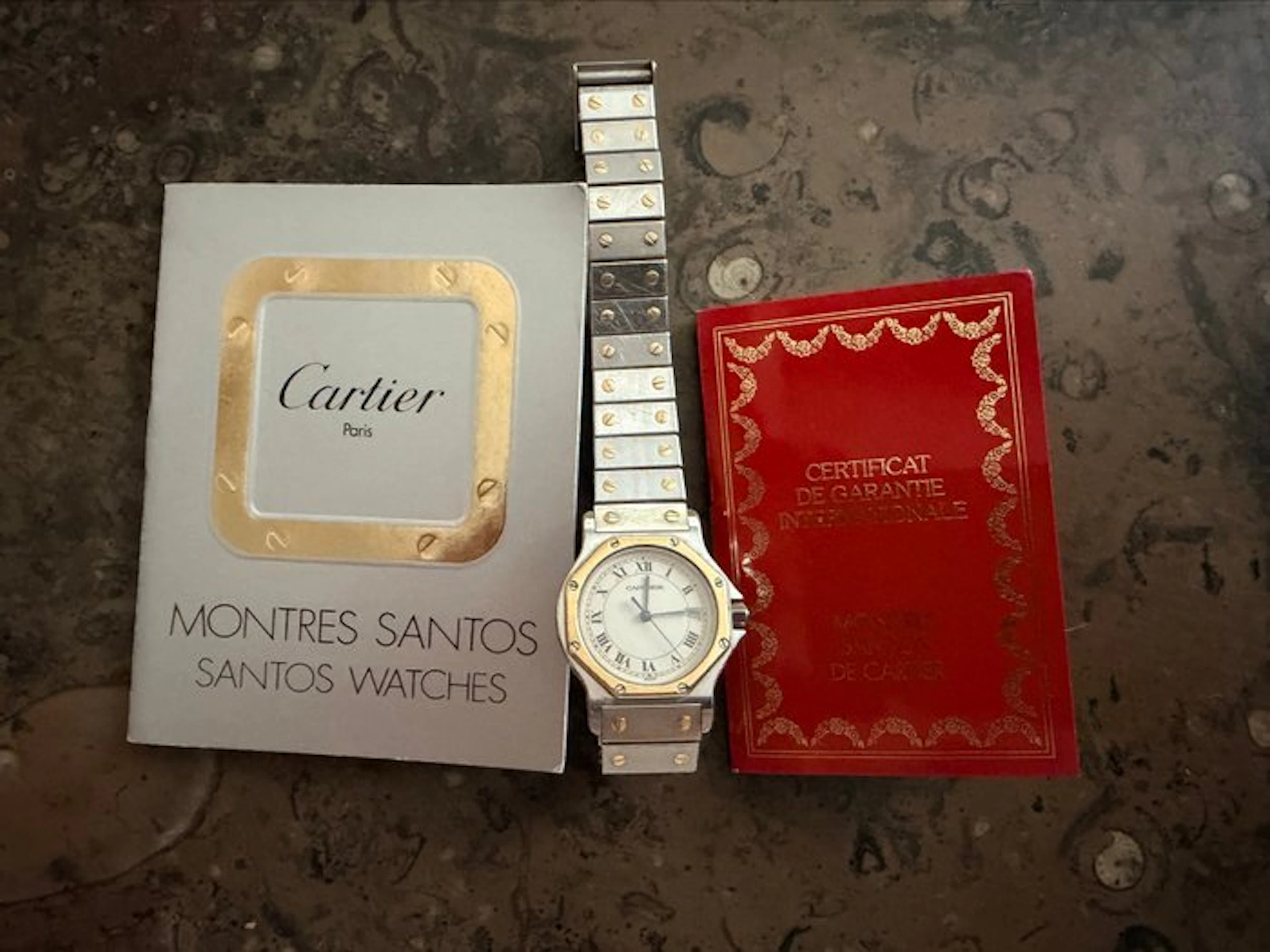 Cartier - Santos Octagon - 187902 - Unisex - 1987