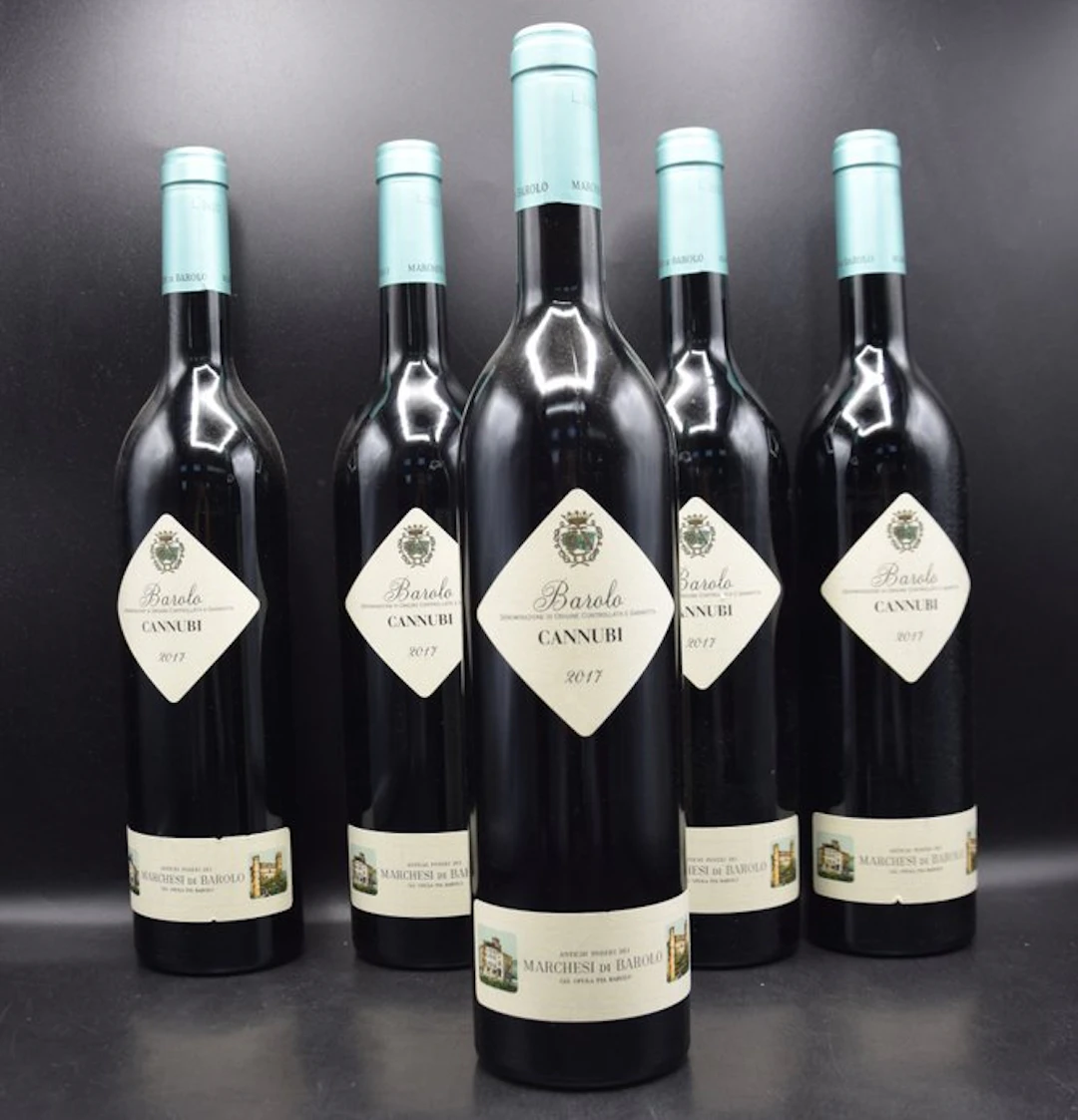 2017 Cantine Marchesi di Barolo, "Cannubi" - Barolo - 5 Bottles (0.75L)