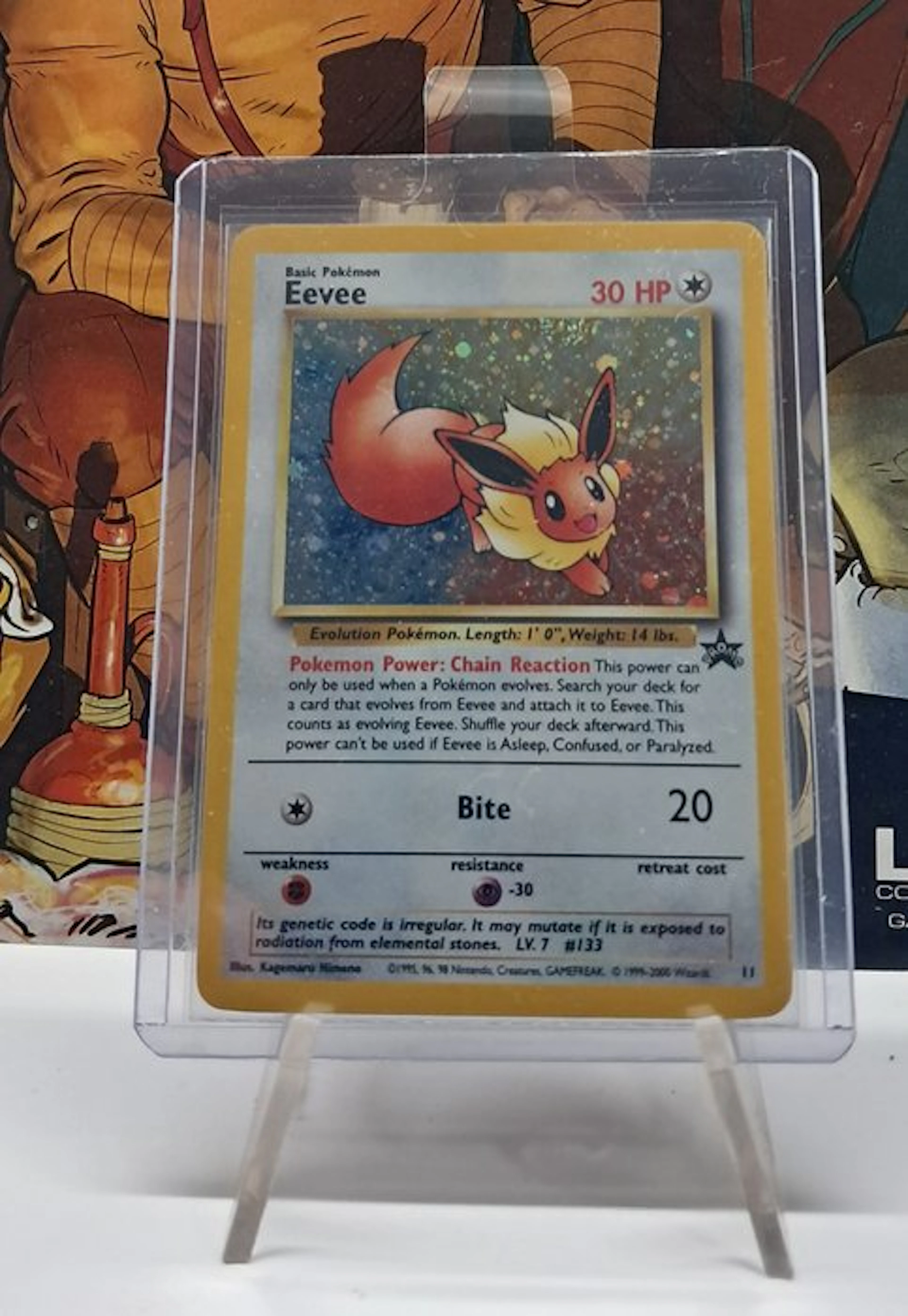Pokémon - 1 Card - Eevee Black Star promo 1999-2000