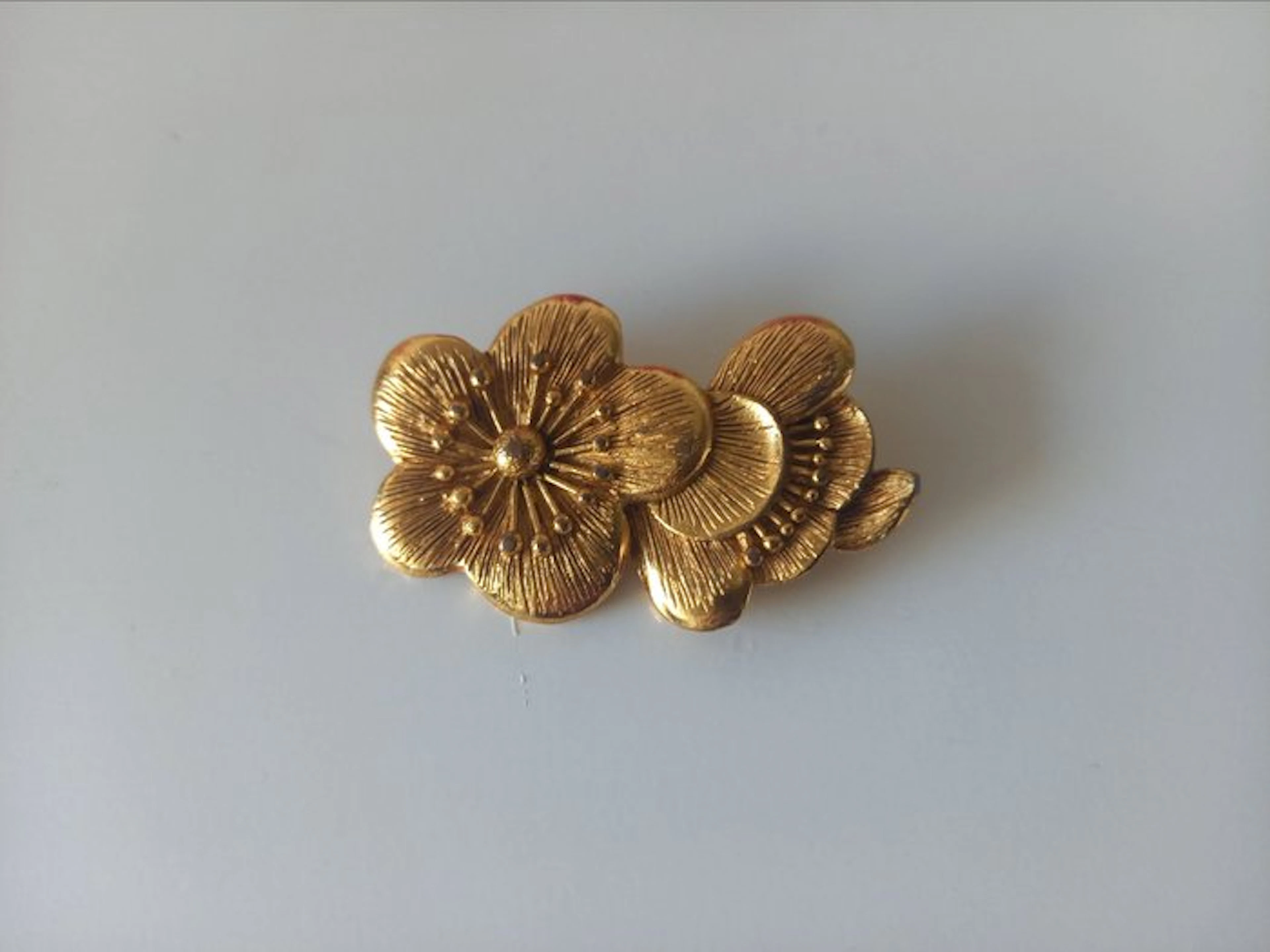 Kenzo - Gold-plated - Brooch