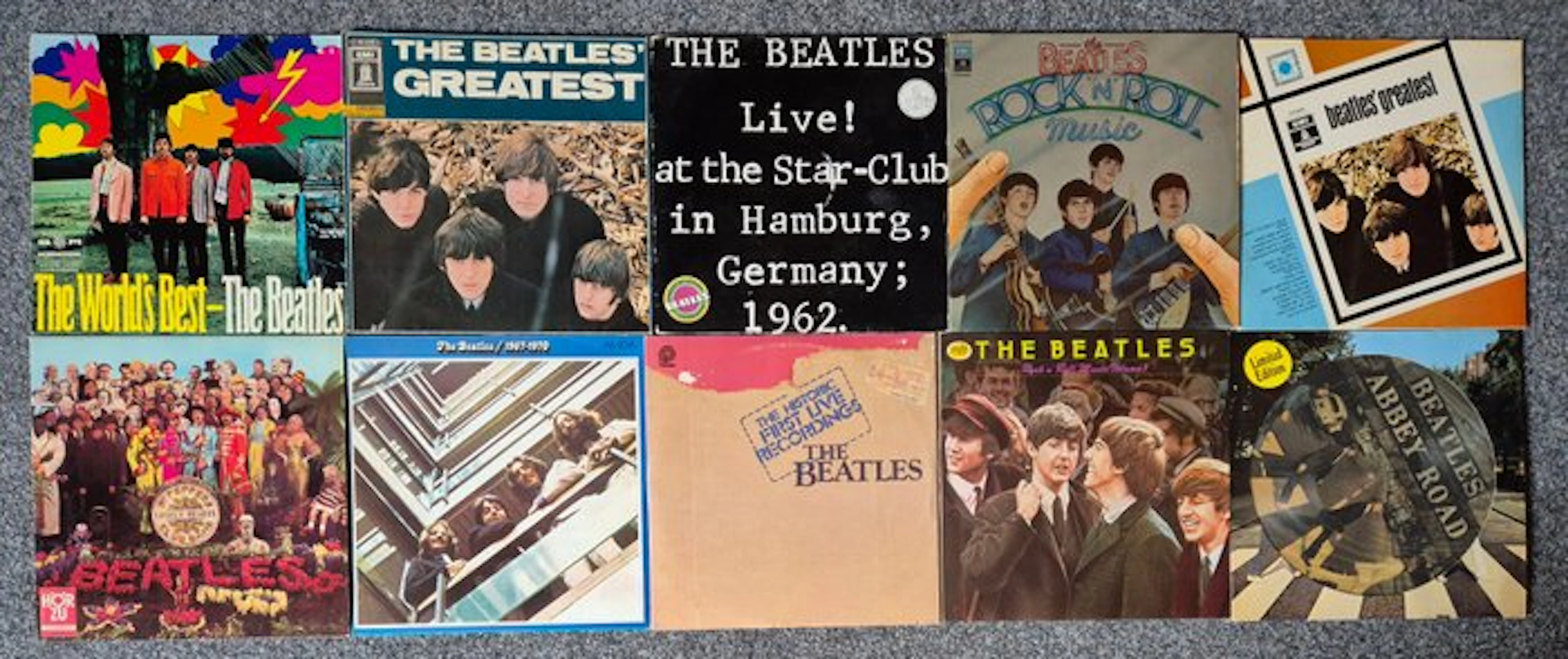 Beatles - 10 excellent albums - with a special Abbey Rd...
