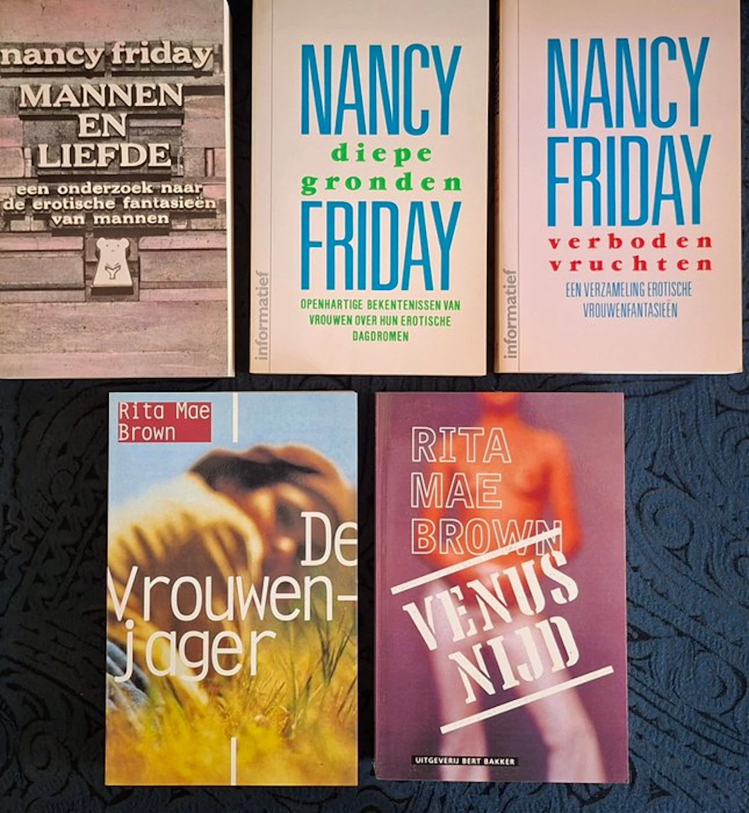 Nancy Friday en Rita Mae Brown - Erotische fantasieën - 1973-1996