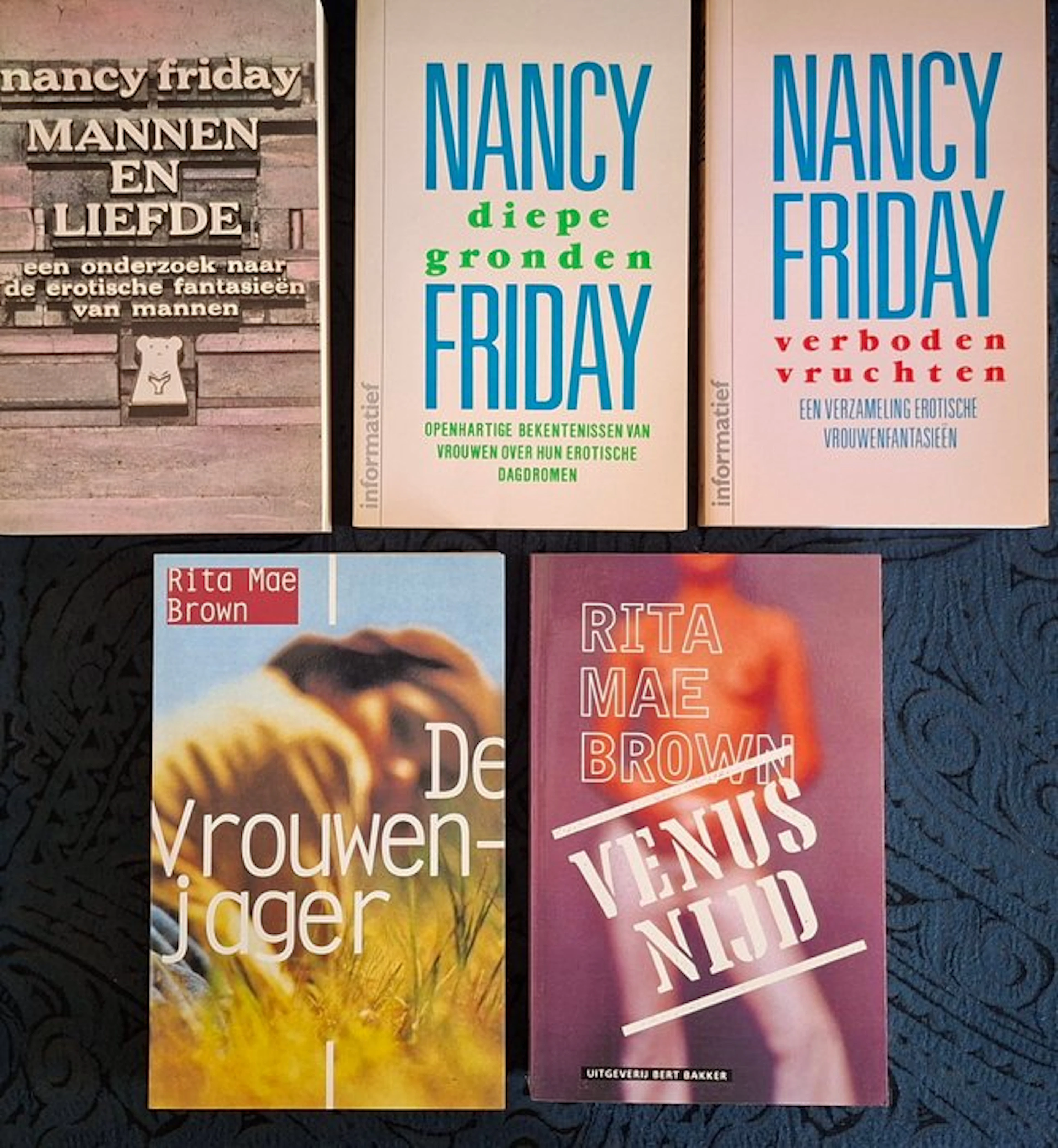 Nancy Friday en Rita Mae Brown - Erotische fantasieën - 1973-1996