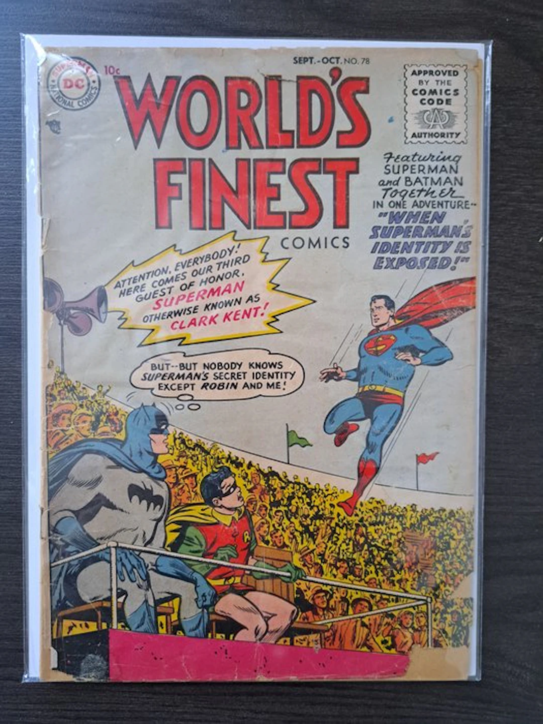 World's Finest Comics 78 - World's Finest Comics - 1 Comic - 1955/1955