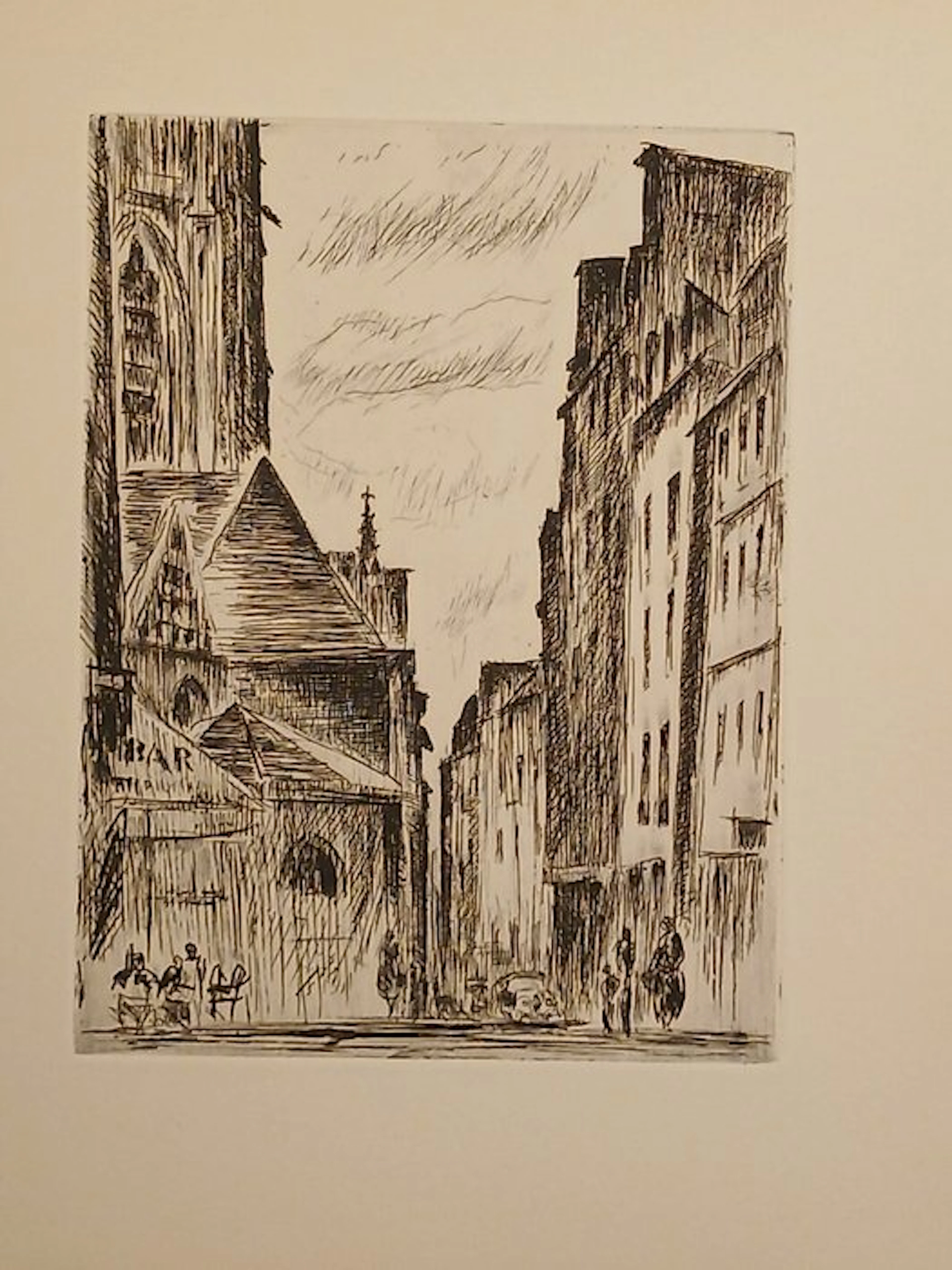 Christian de Gastyne - Visages de Paris. Charme du vieux quartier Latin - 1947