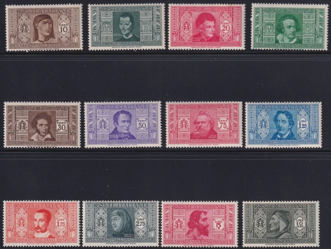 Italy Kingdom 1932/42 - Collection of 6 complete Sass