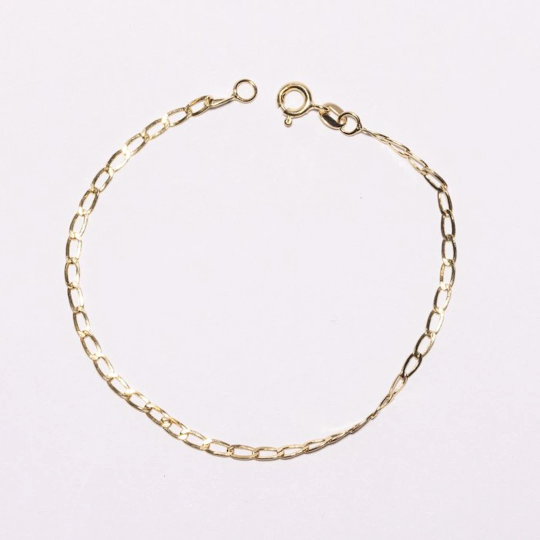 No reserve price - Bracelet - 18 kt. Yellow gold - 19 cm - Made in Italy