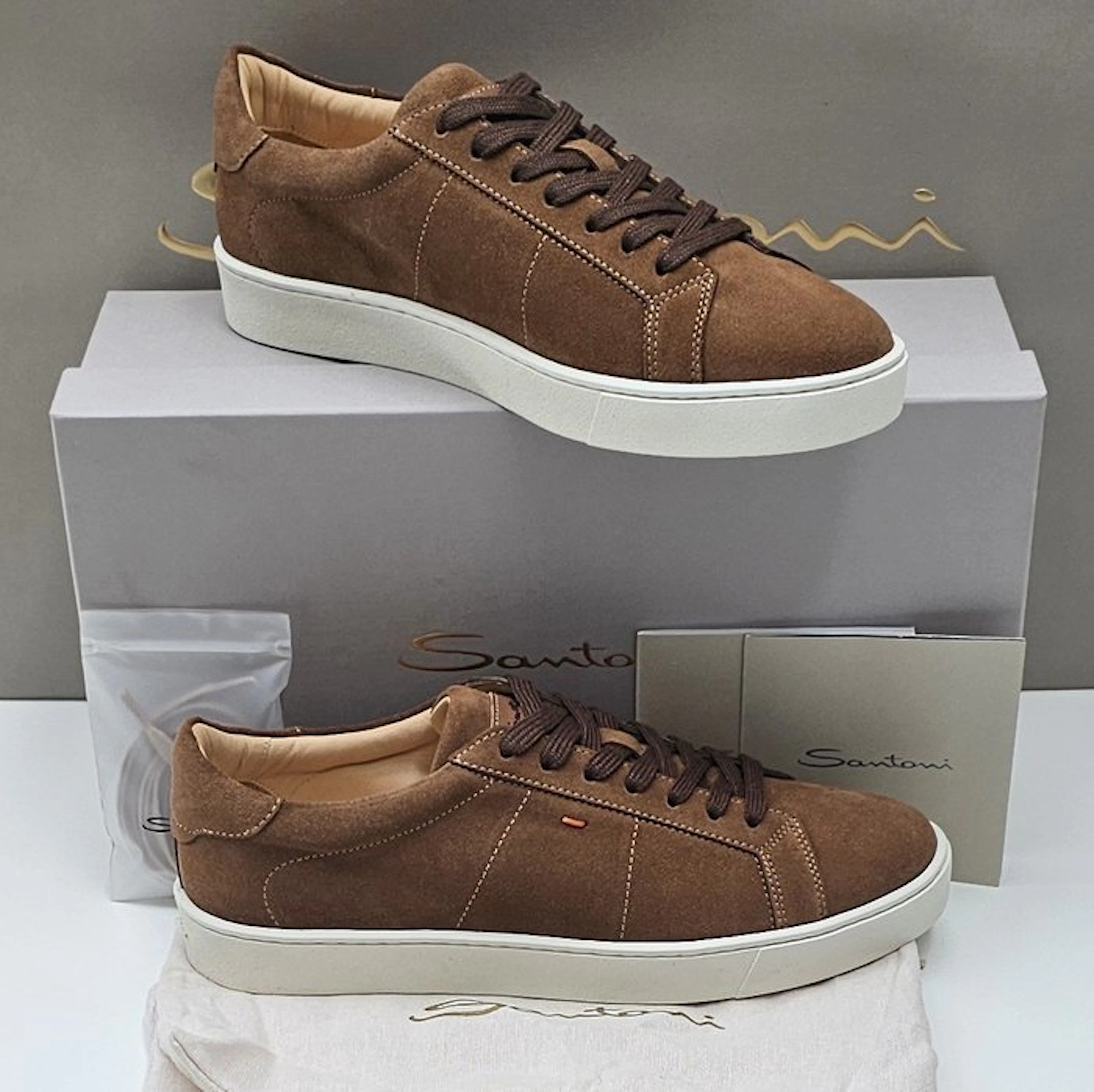 Santoni - Sneakers - Size: EU 44 - New with tags