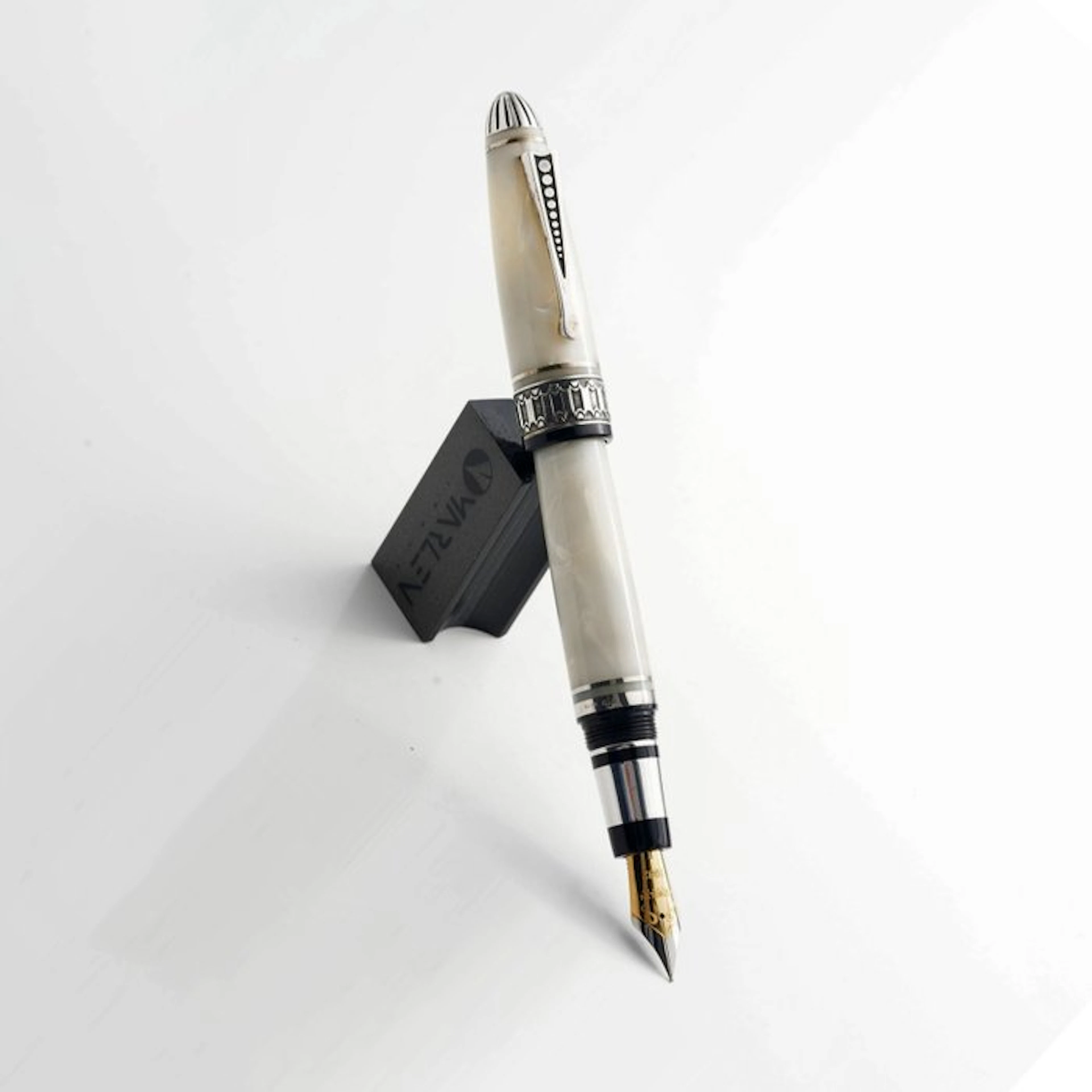 Marlen - Opera - Edizione Numerata in Celluloide e Argento - Fountain pen