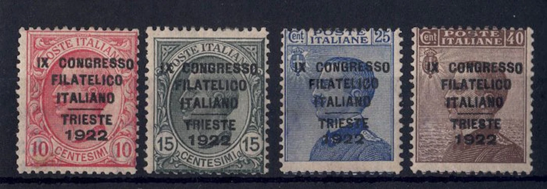 Italy Kingdom - 1922 IX Italian Philatelic Congress
