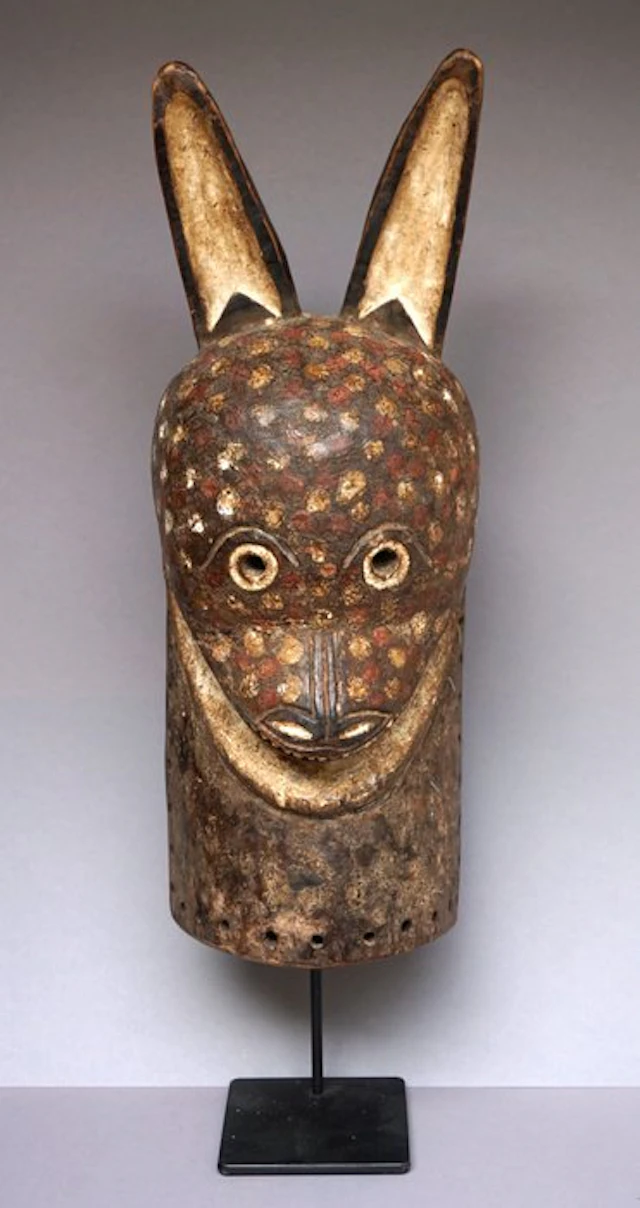 Rare zoomorphic mask - - - Luba - DR Congo (No reserve price)