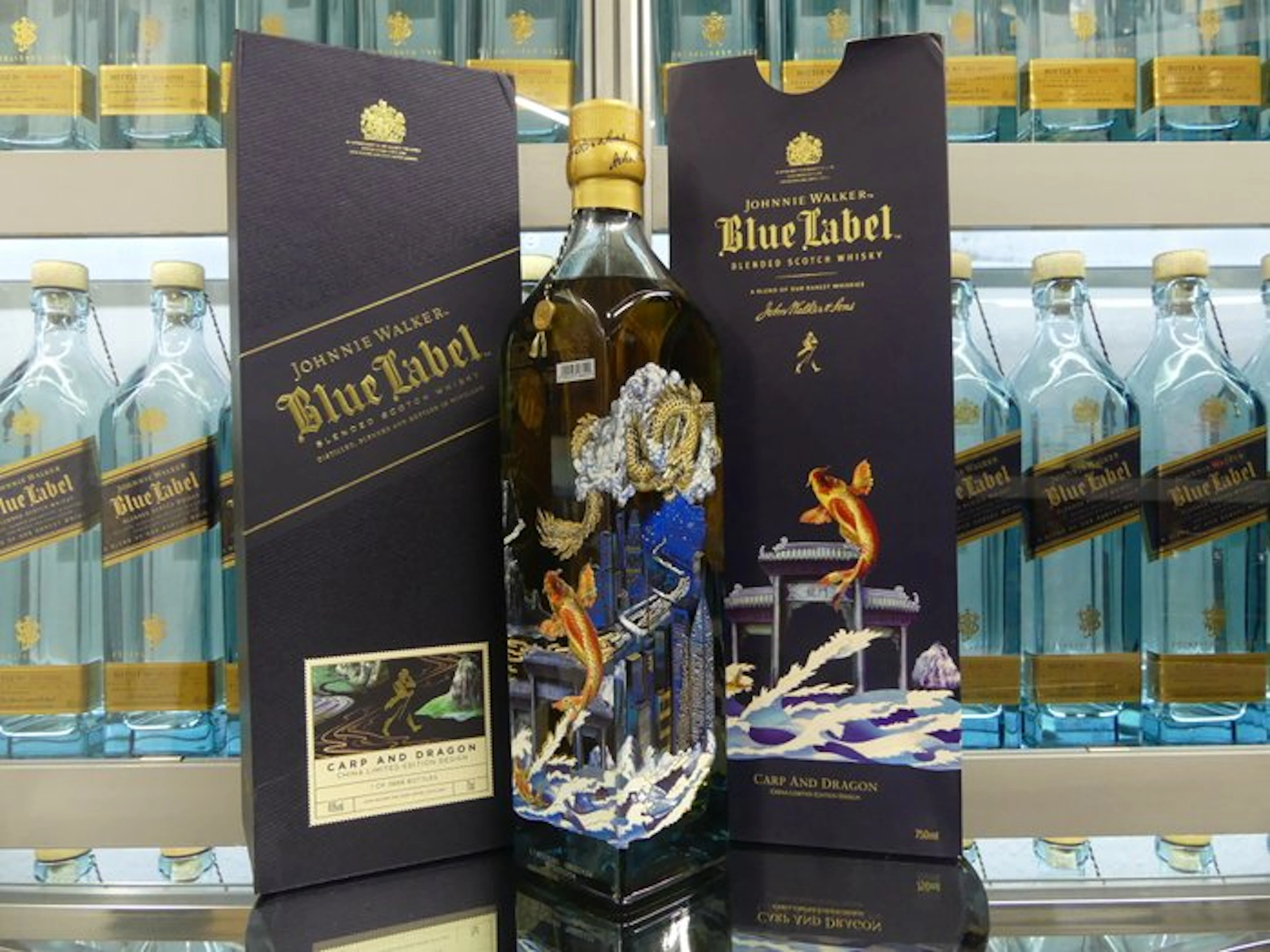 Johnnie Walker Blue Label China Carp and Dragon - 2017...